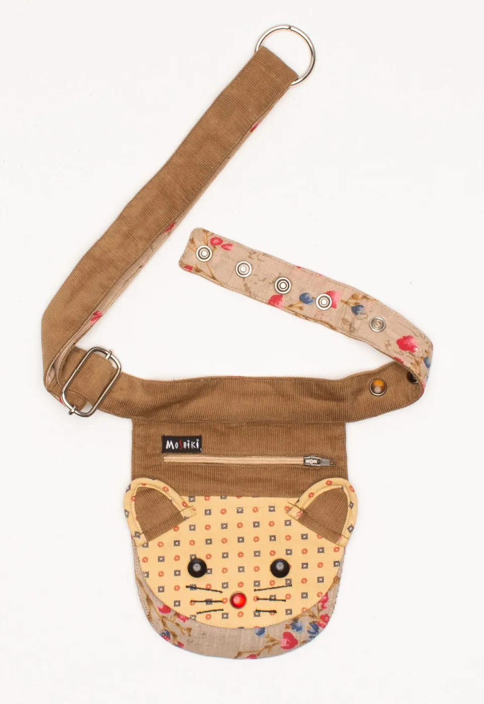 moshiki-side-pocket-kids-1-g-rteltasche-kitty-katze-baumwolle image 1