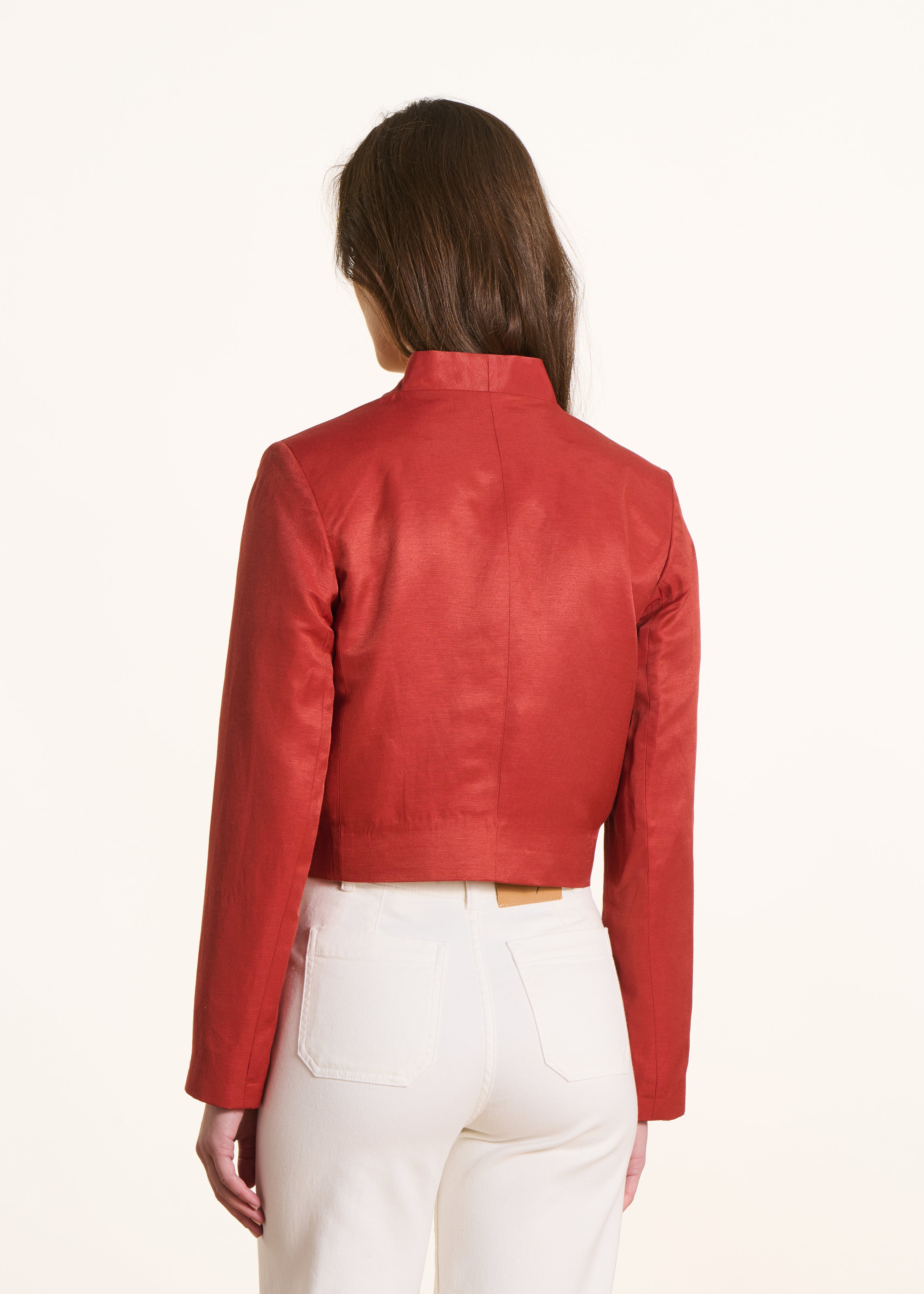 la-f-e-marabout-e-jacke-brique-kurz-leinen-34-46 image 3