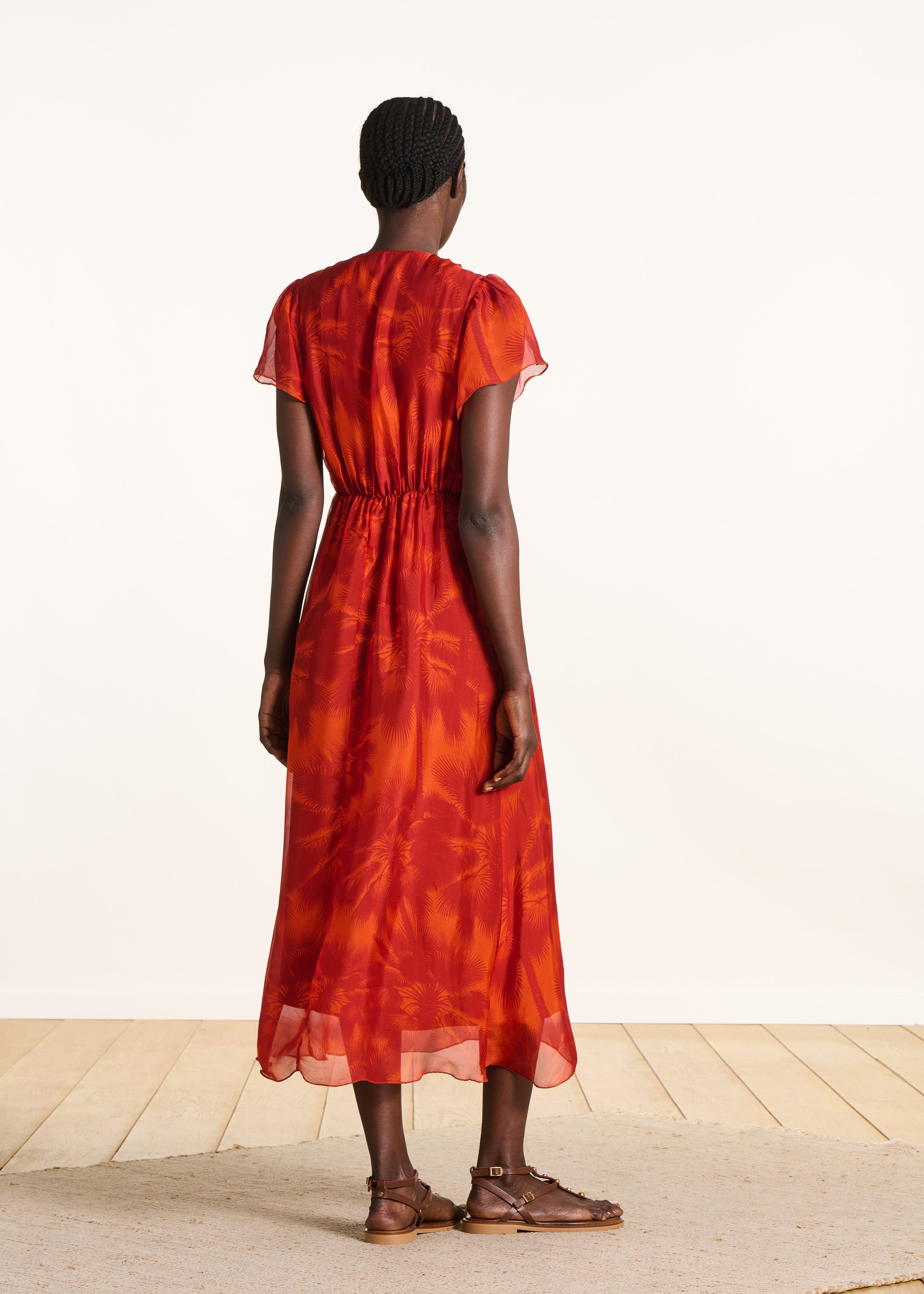 la-f-e-marabout-e-felila-maxikleid-orange-floral-lang image 3