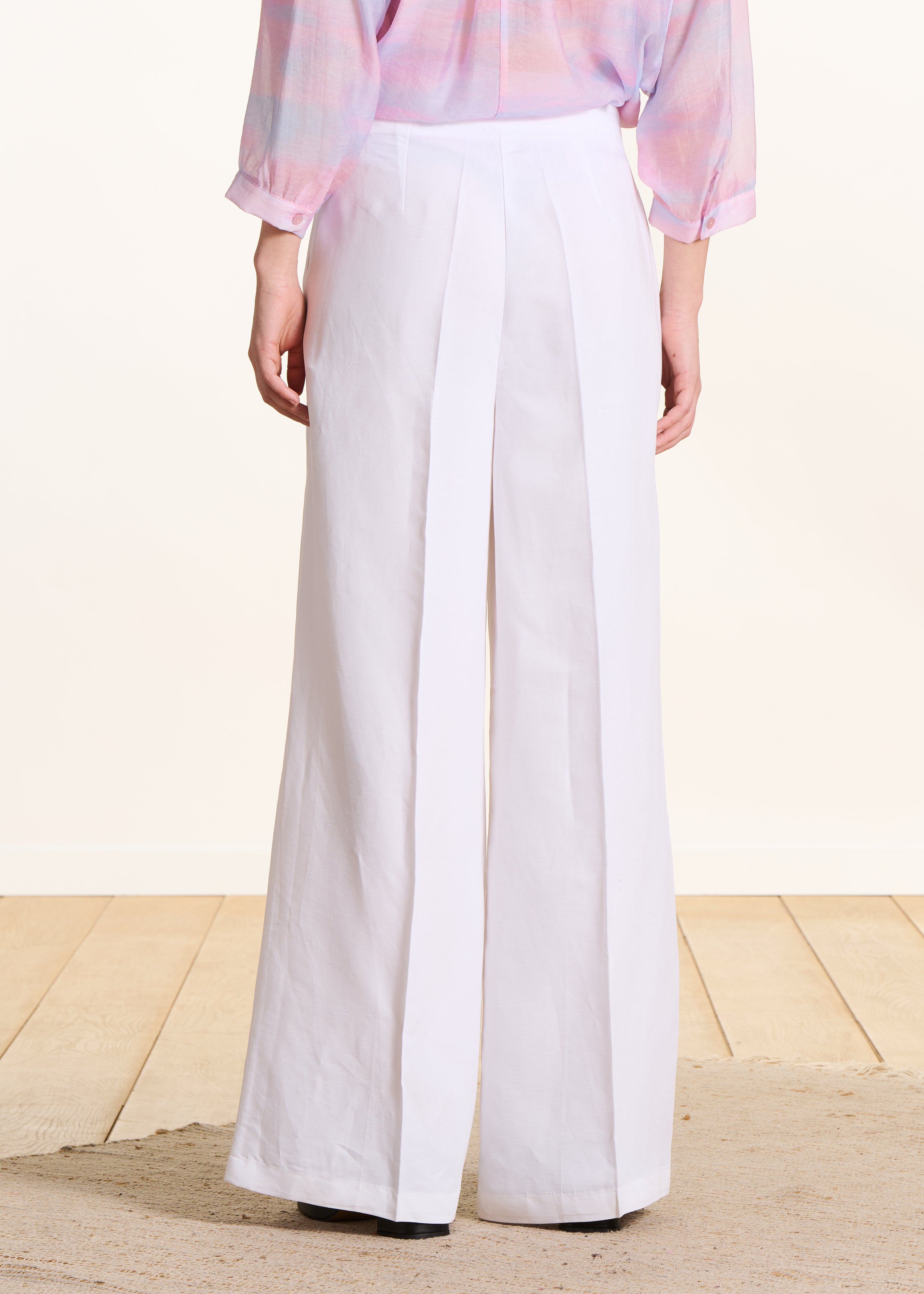 la-f-e-marabout-e-derick-hose-damen-wei-viskose-leinen-weit image 3