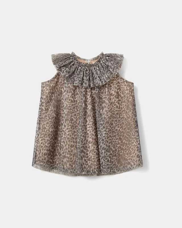 sofie-schnoor-kids-soniakb-kleid-leo-light-sand-74-98 image 1