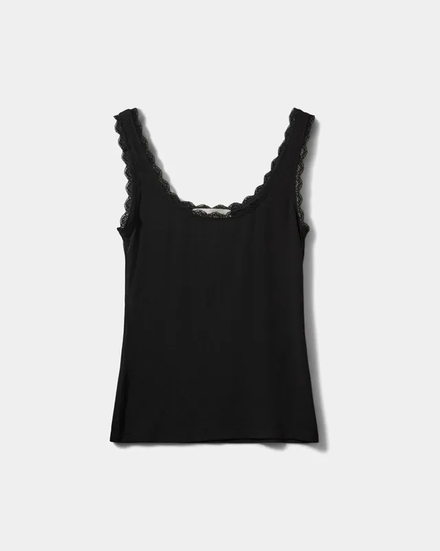 sofie-schnoor-women-ulrikkesw-top-schwarz-spitze-viskose image 1