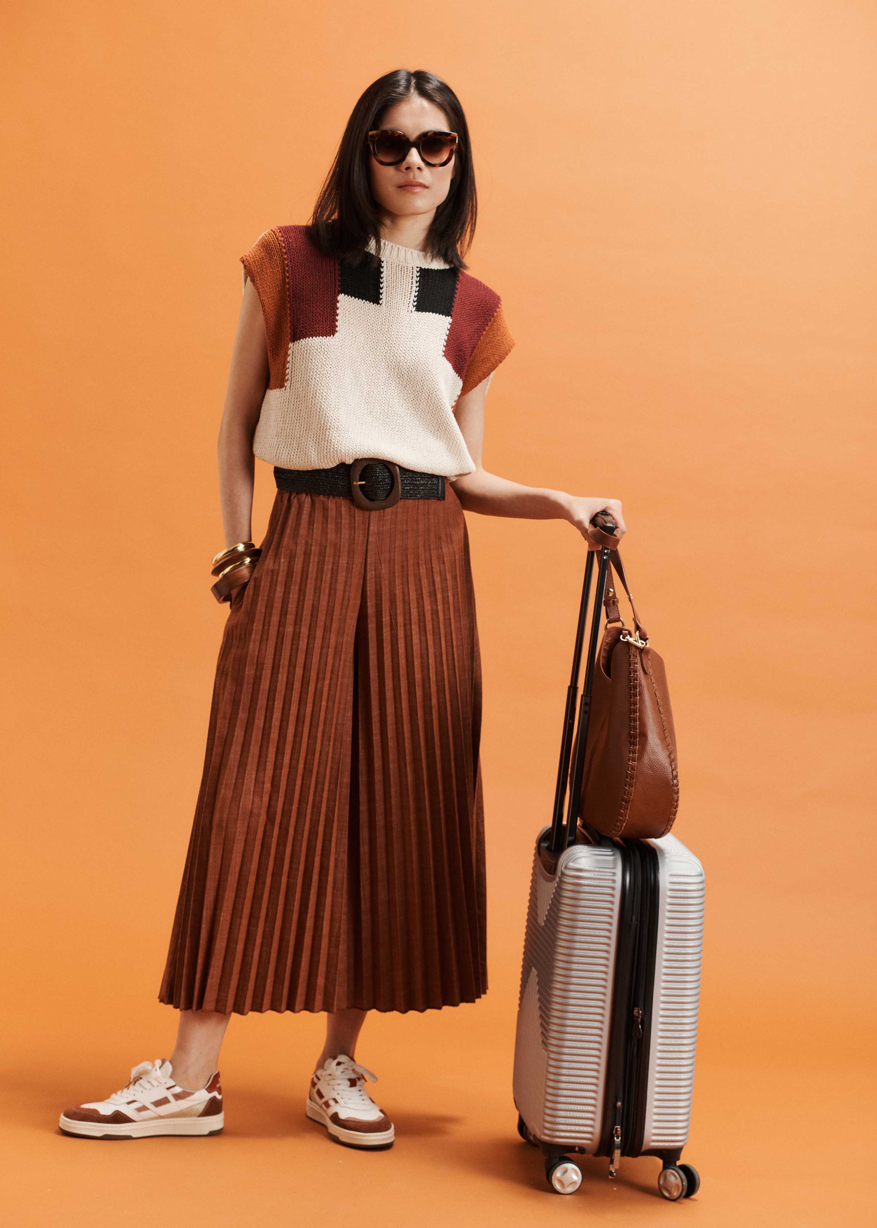 la-f-e-marabout-e-damaso-hose-cognac-denim-plissee image 1