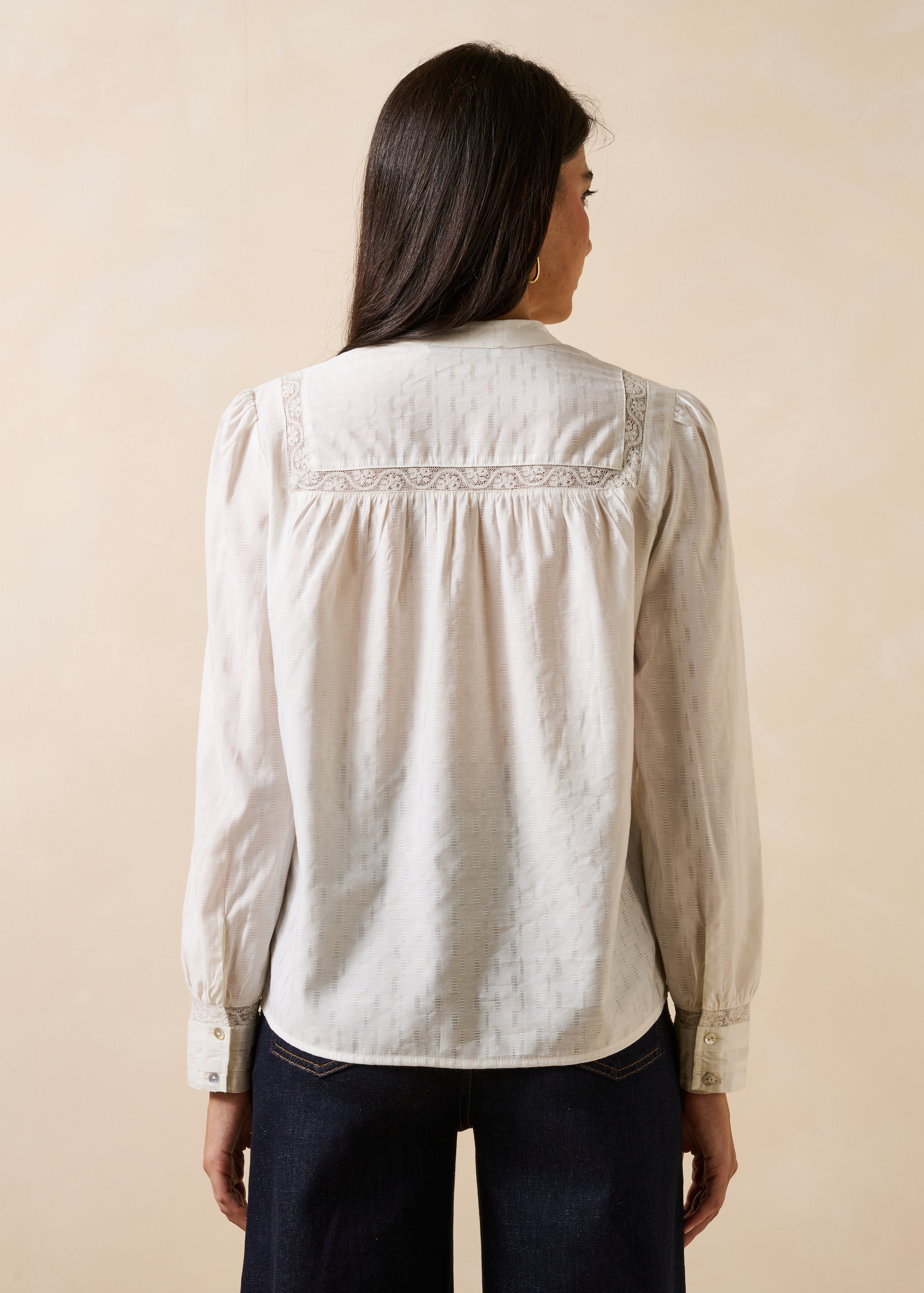 la-f-e-marabout-e-gorane-bluse-jacquard-wei-spitze image 3