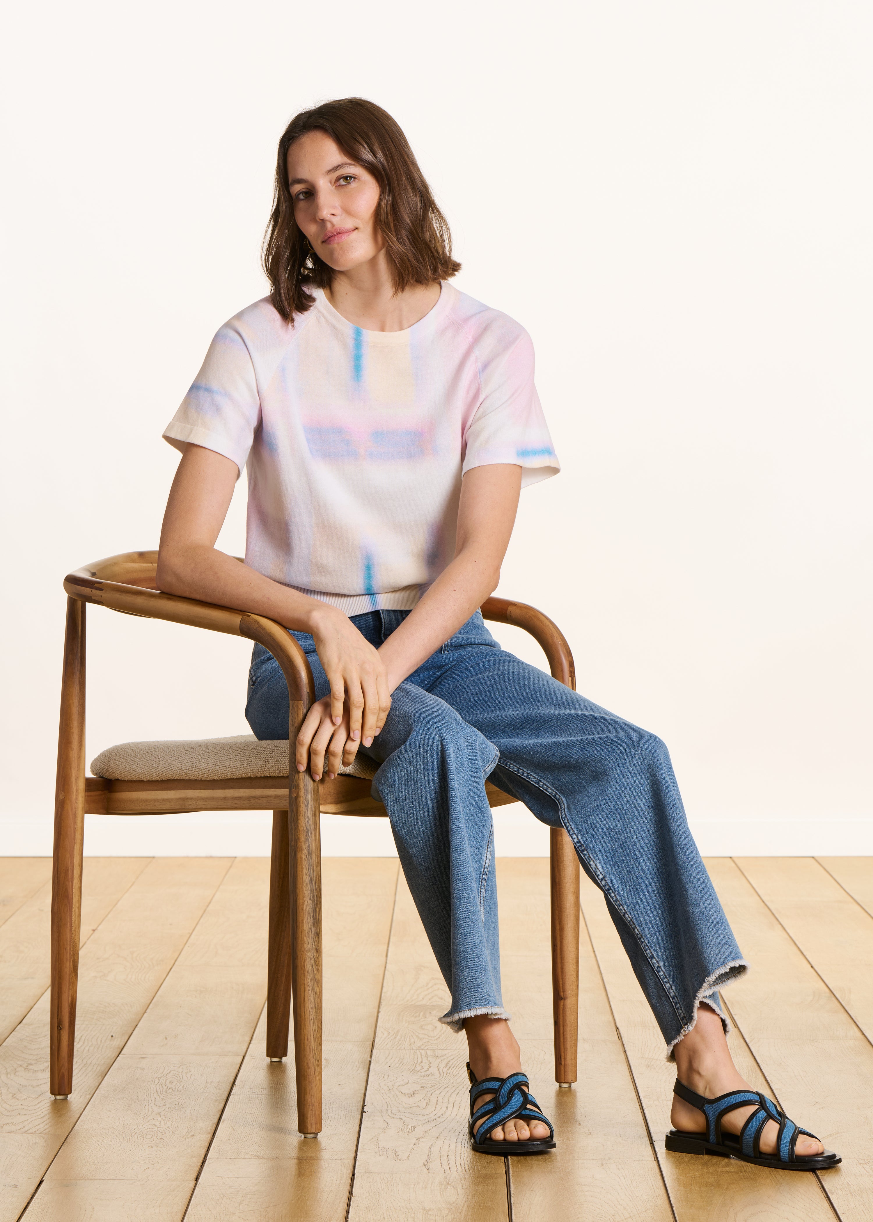 la-f-e-marabout-e-fjord-pull-blush-tie-dye-bio-baumwolle image 2
