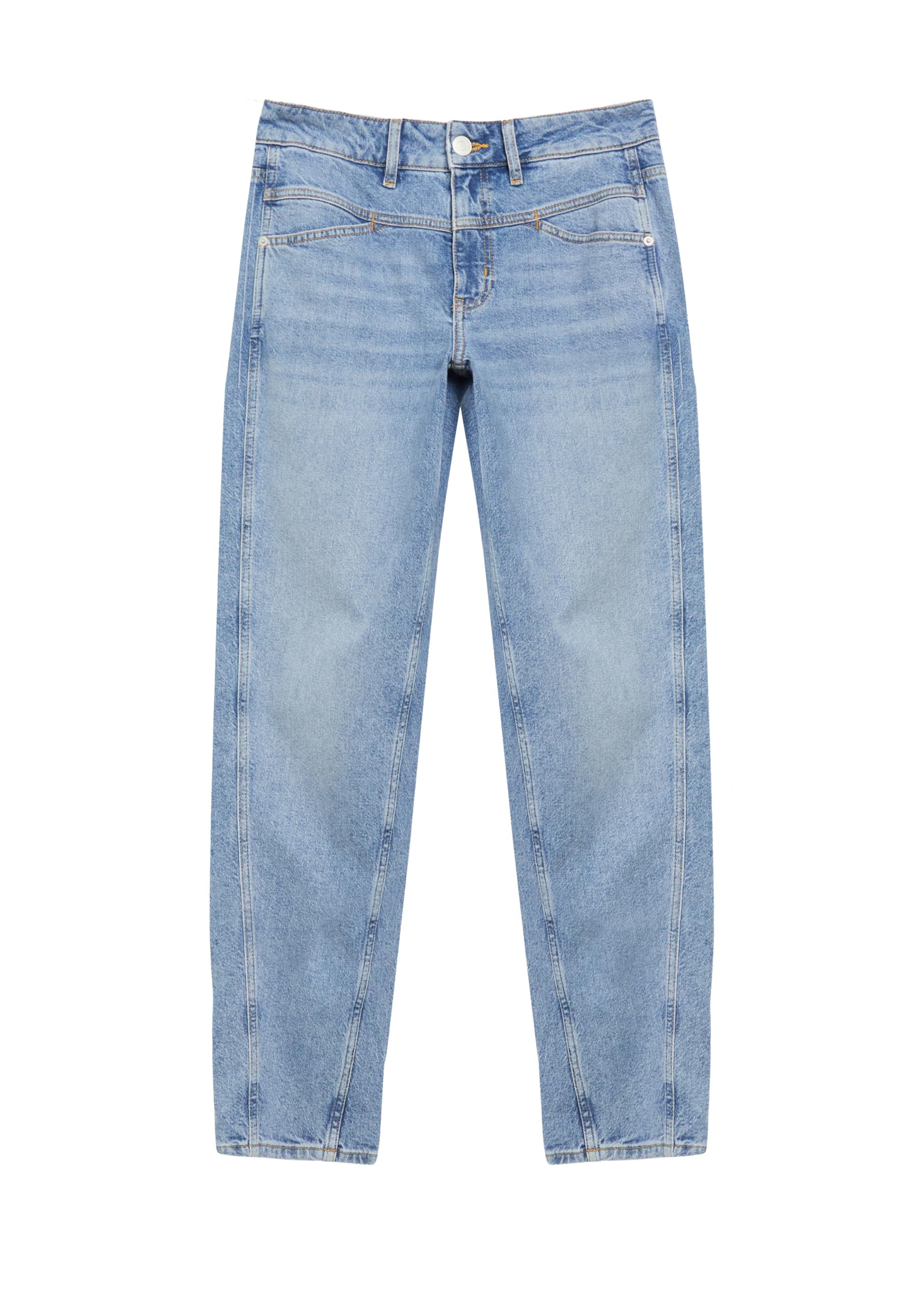 comma-jeans-barrel-leg-mid-rise-gr-34-crop image 4