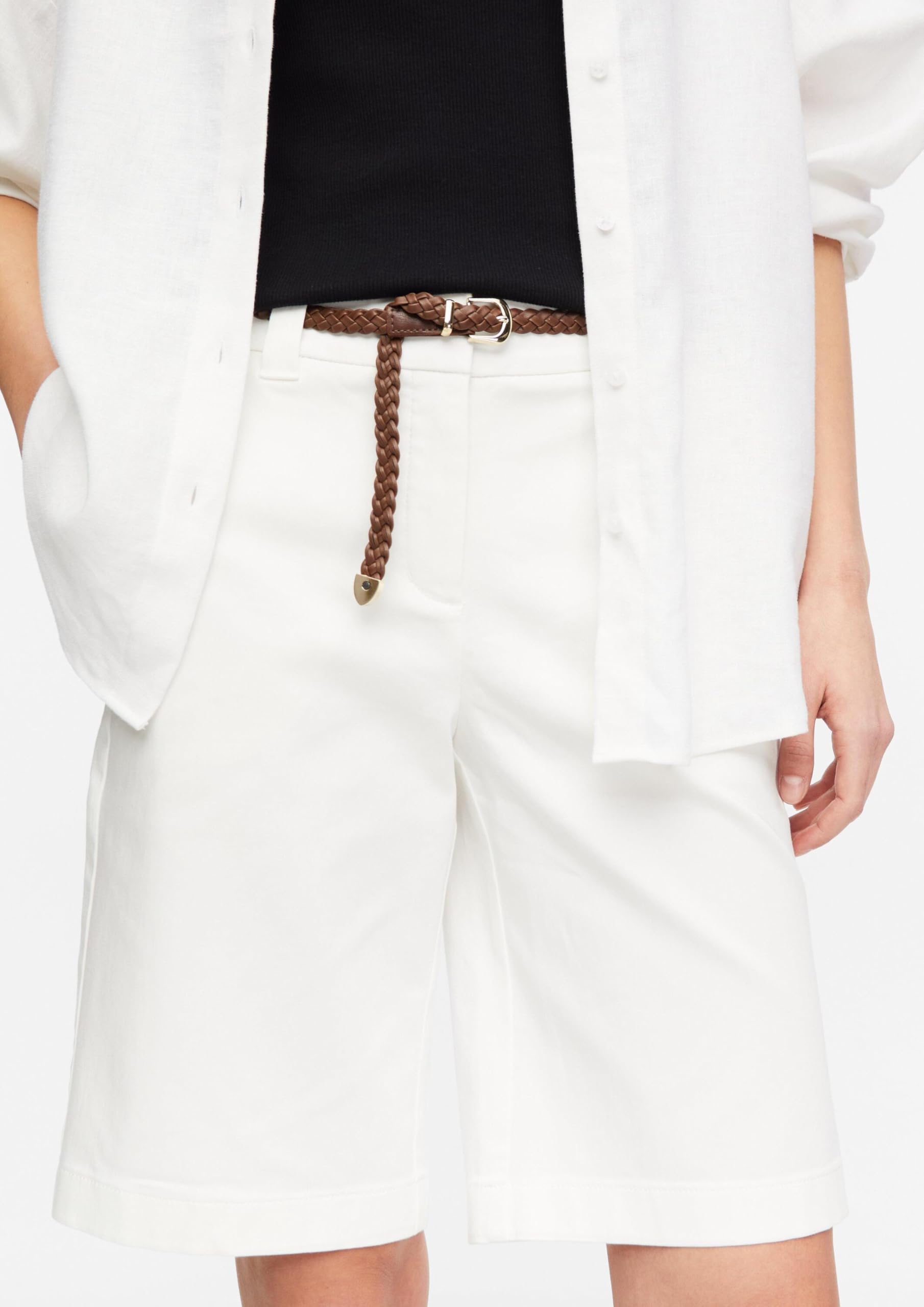 comma-trousers-bermuda-2182681-wei-gr-34-shorts image 3