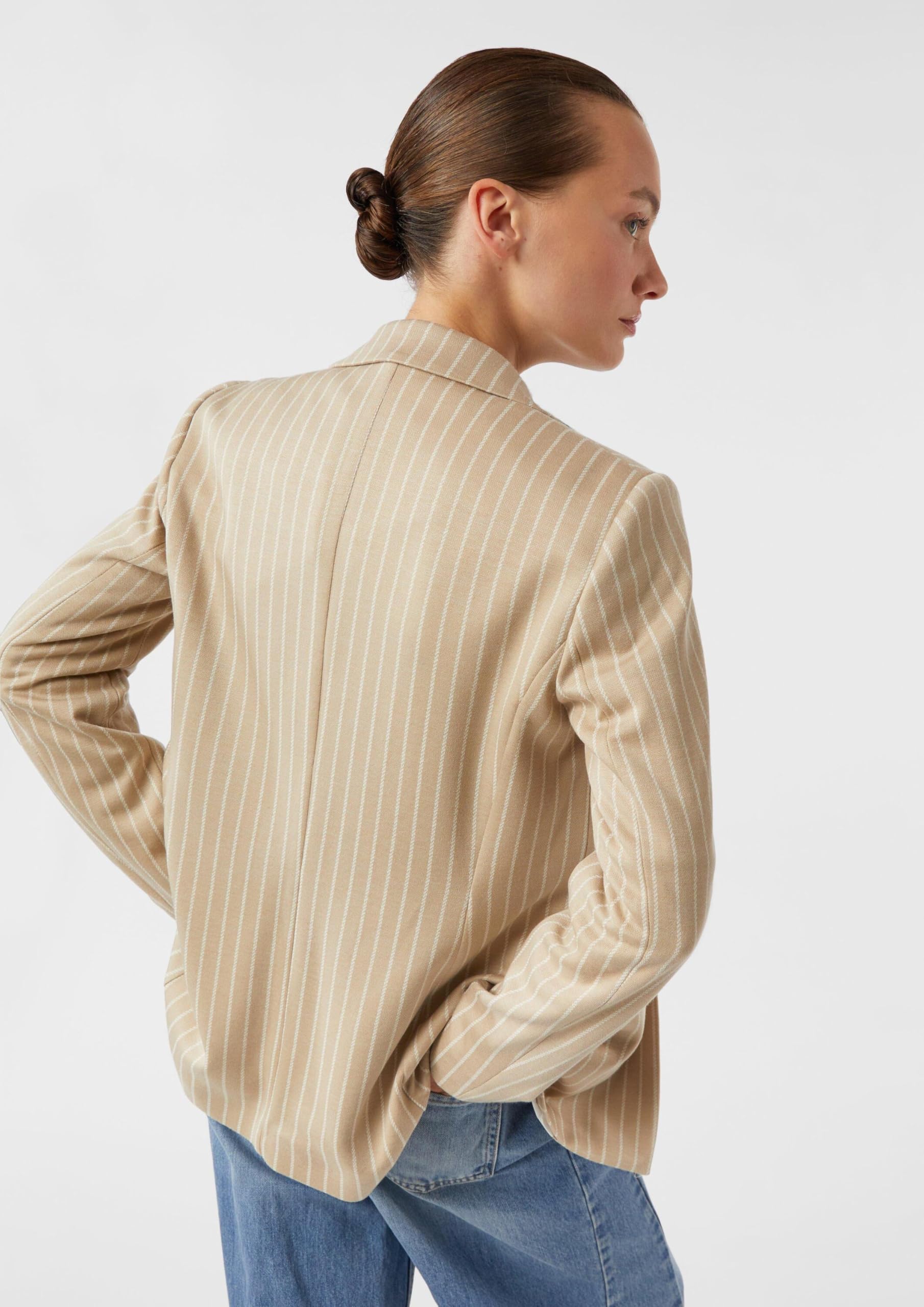 comma-jersey-blazer-nadelstreifen-blazer-f-r-damen image 4