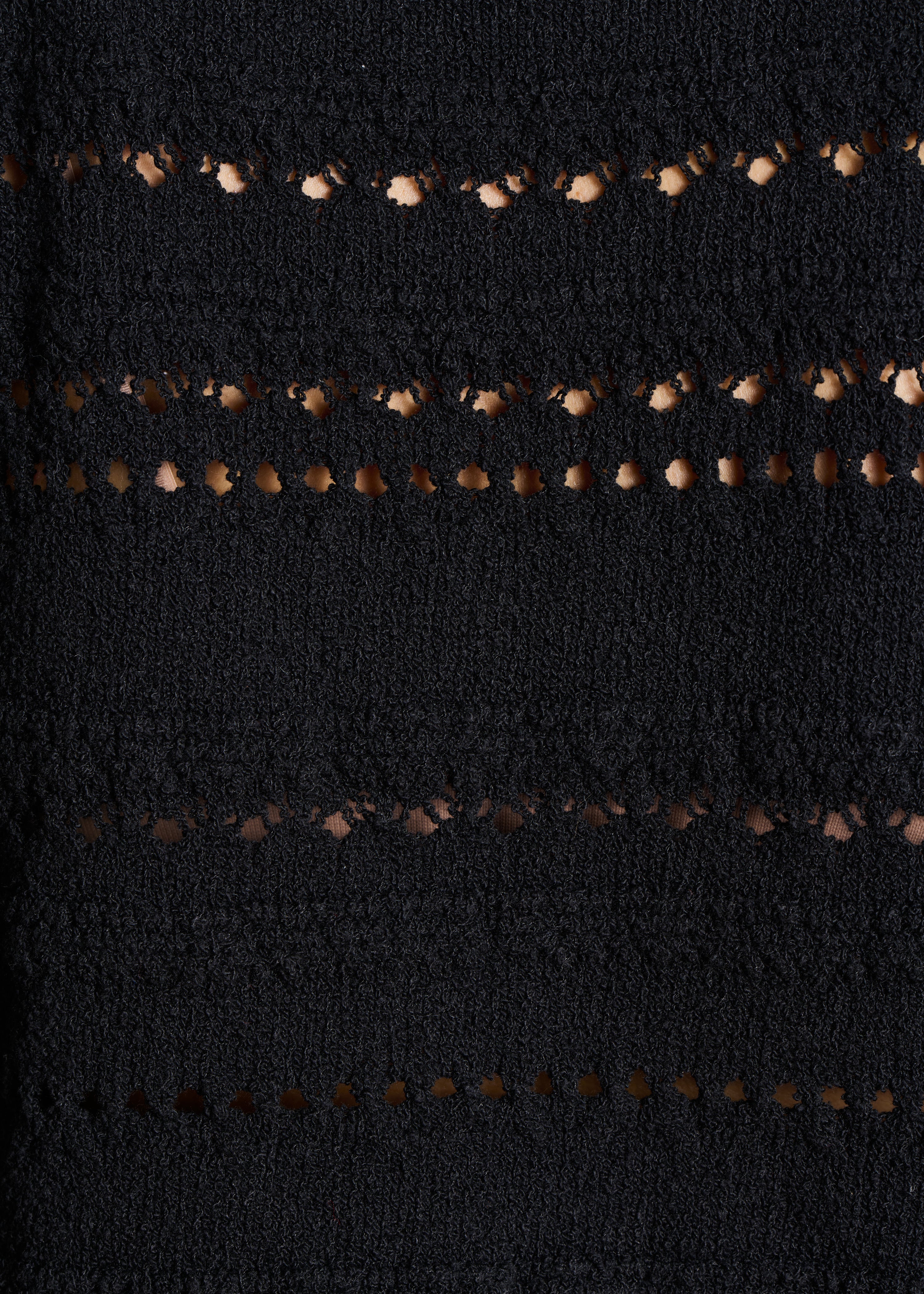 la-f-e-marabout-e-florette-pullover-damen-schwarz-ajour image 4