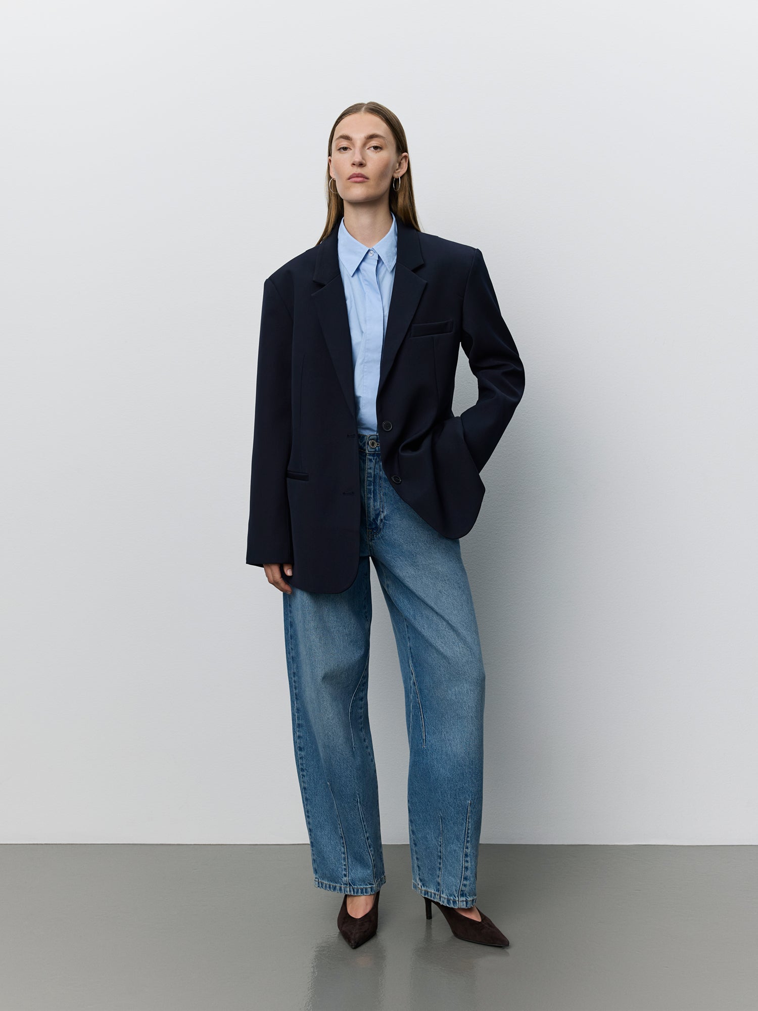 sofie-schnoor-women-snos698-oversize-blazer-navy-38 image 2