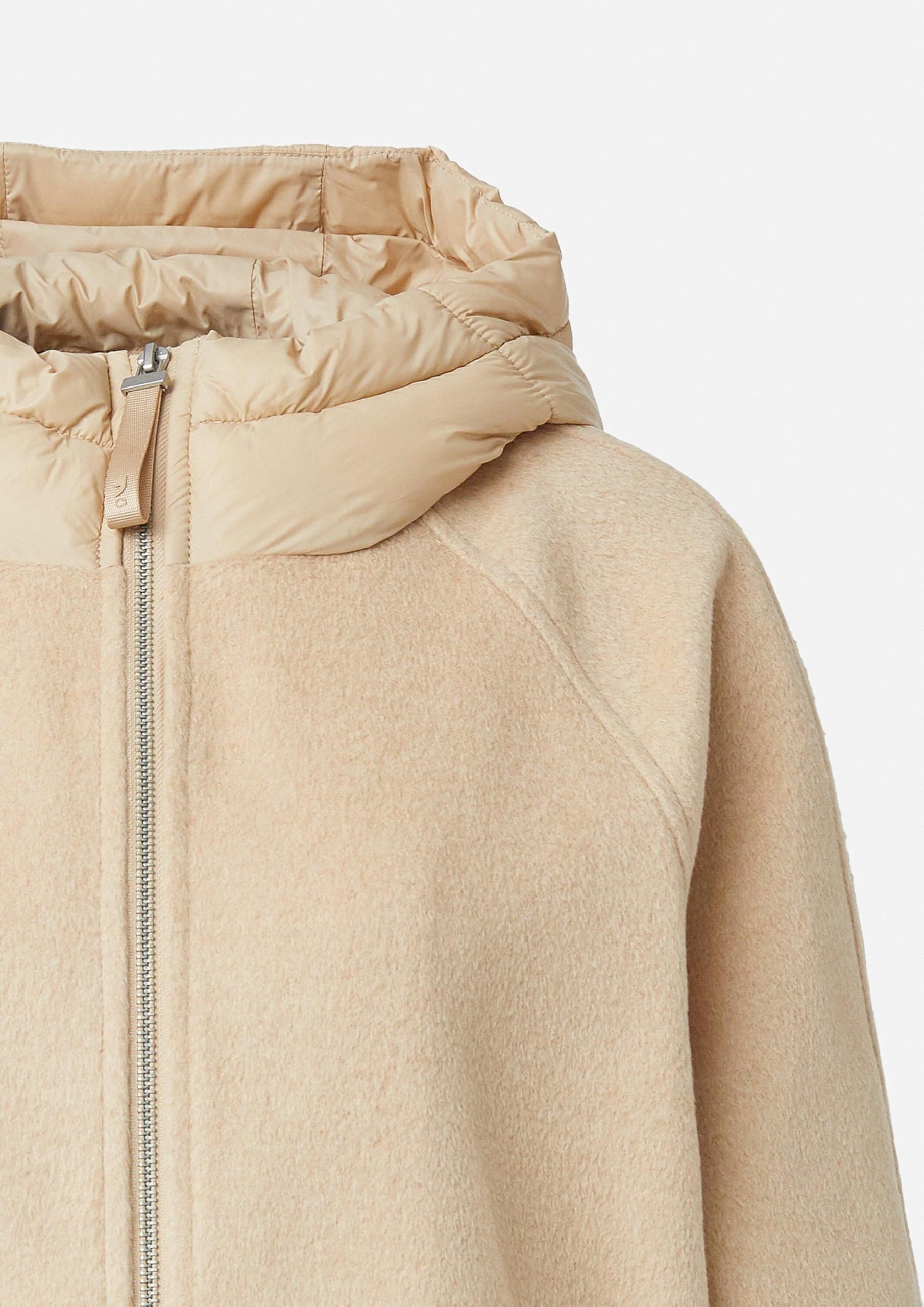 comma-cape-jacke-wollmix-mantel-gr-e-l-mit-kapuze image 7