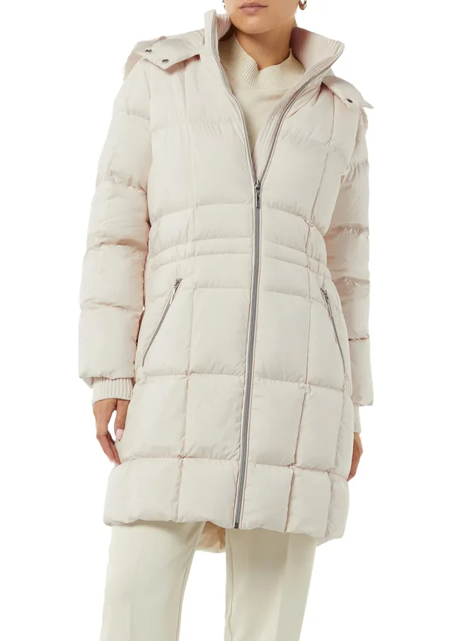 comma-daunenparka-mit-kunstfell-und-kapuze-steppmantel image 1