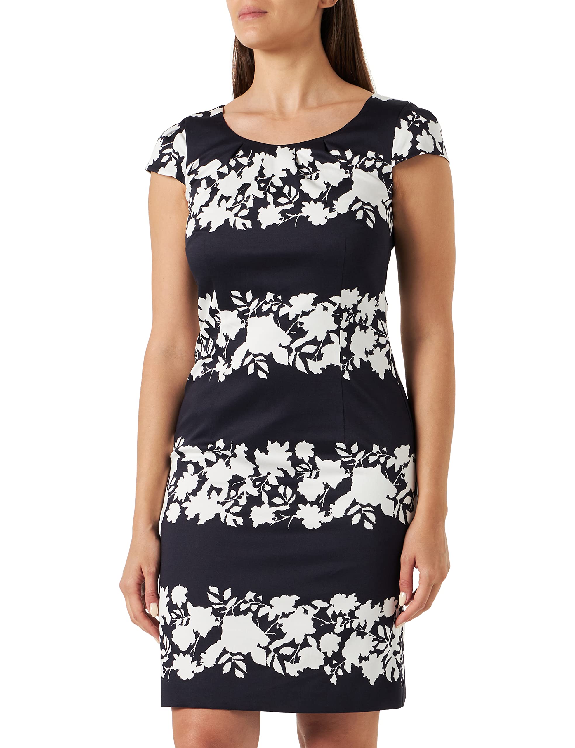 comma-2134568-kleid-blau-damenkleid-gr-36 image 1