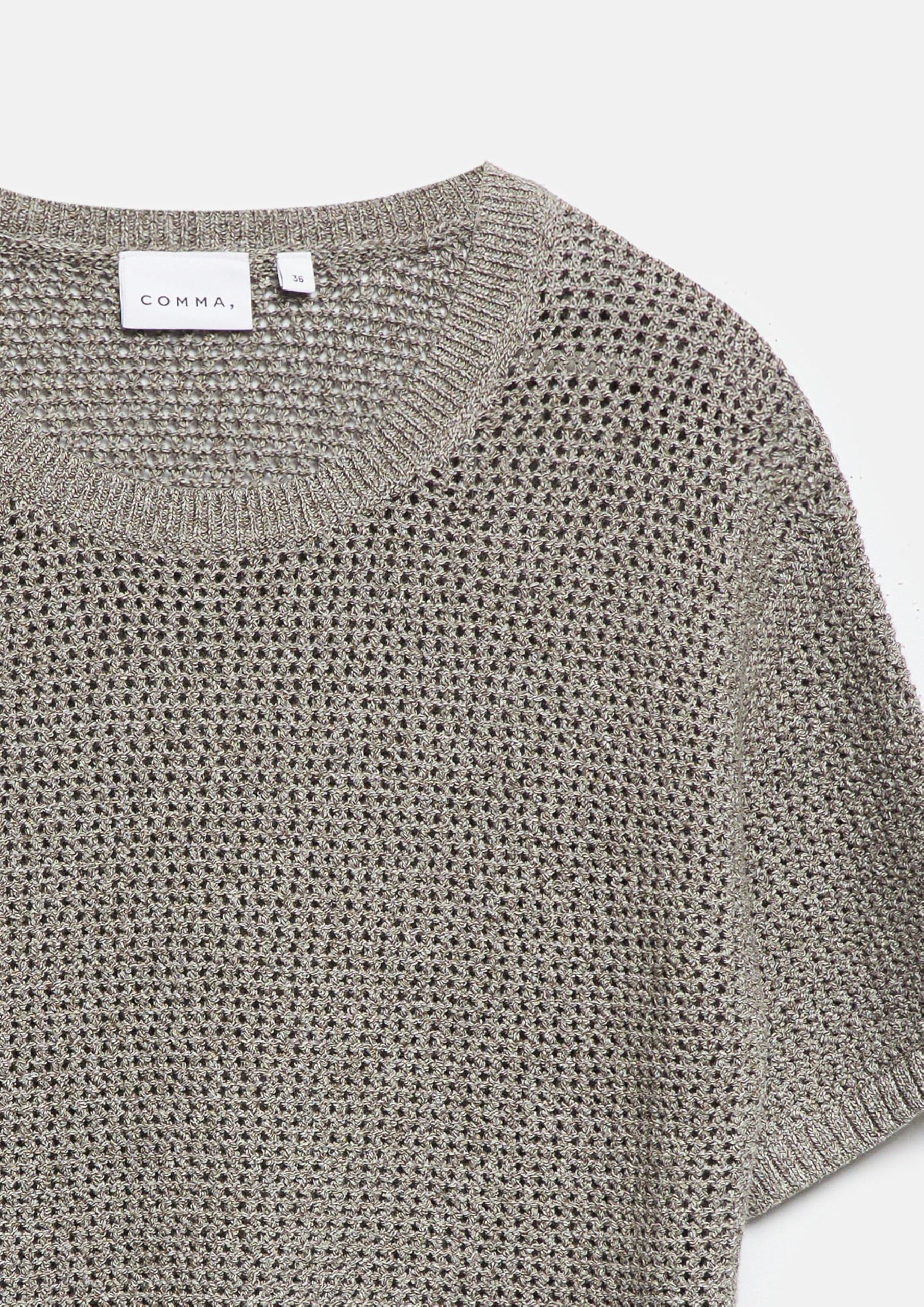 comma-knitwear-strickpullover-2178146-kurzarm-gr-40 image 5