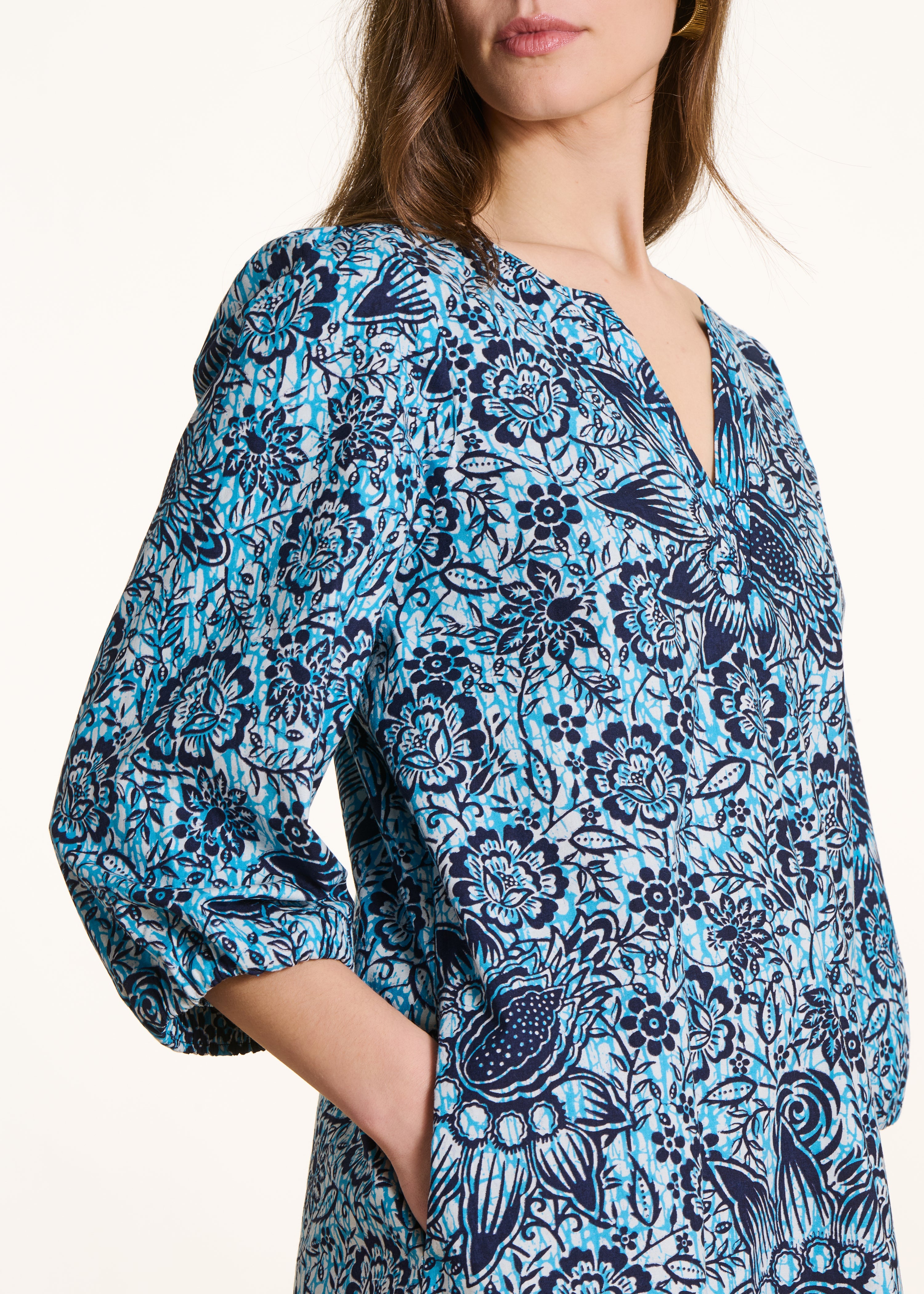 la-f-e-marabout-e-vaiana-kleid-blau-floral-baumwolle-34 image 6