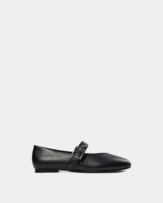 sofie-schnoor-young-fridasy-ballerina-schwarz-leder-riemen image 1