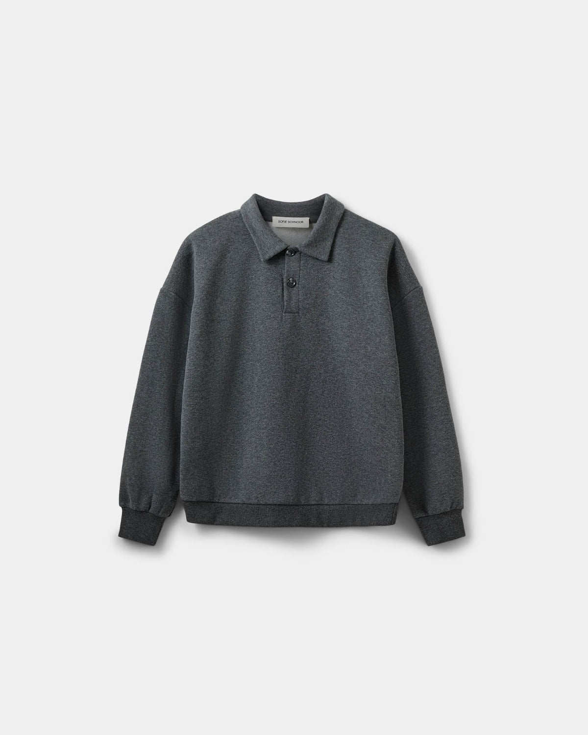sofie-schnoor-women-lumesw-polo-sweatshirt-grau-relaxed image 1