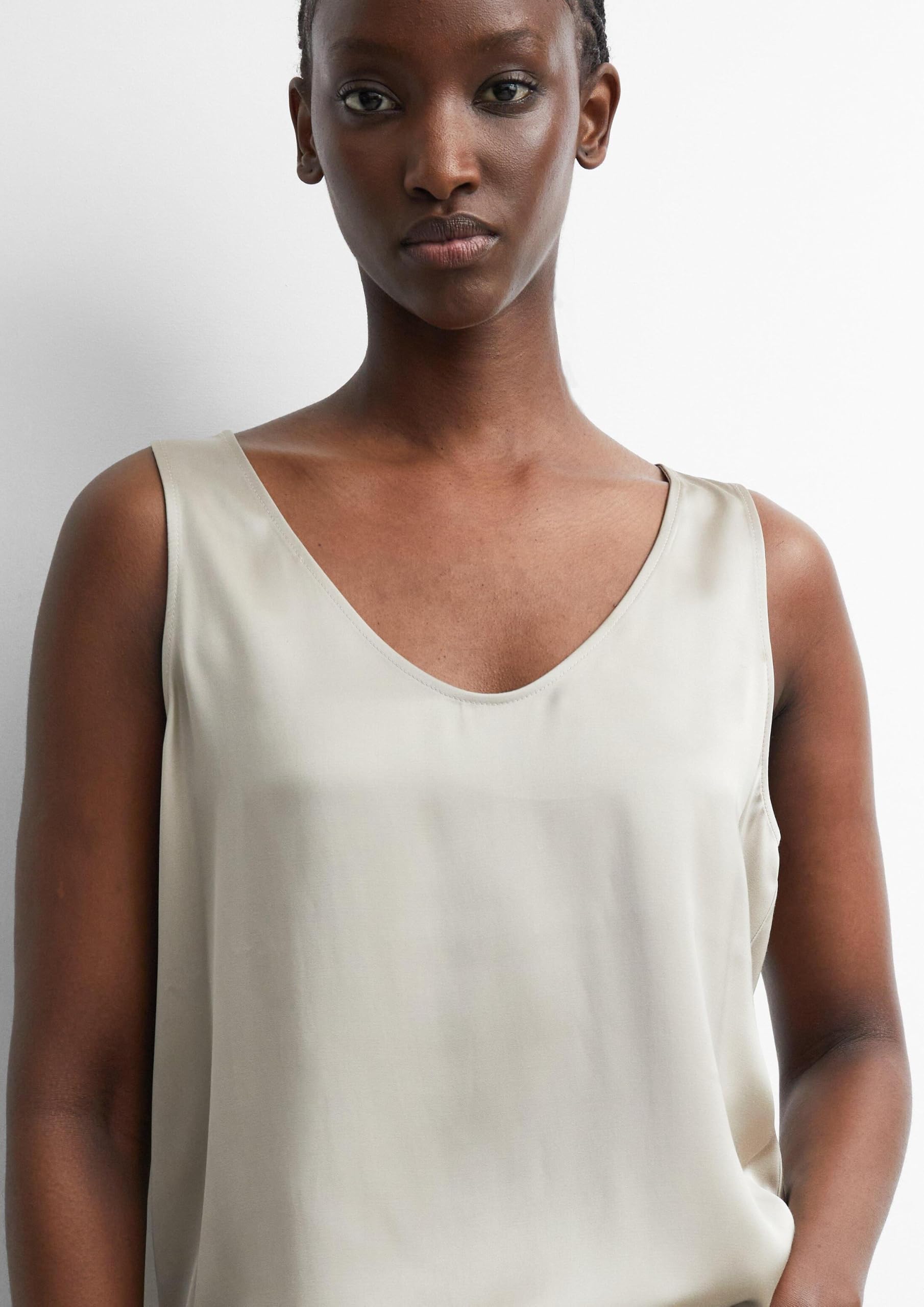 comma-blouses-satin-top-rmellos-gr-e-38-crew-neck image 5