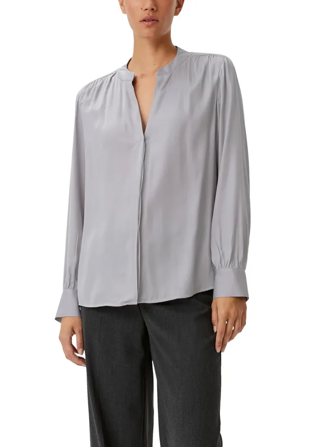 comma-blouses-2138395-bluse-satin-lavendel image 1