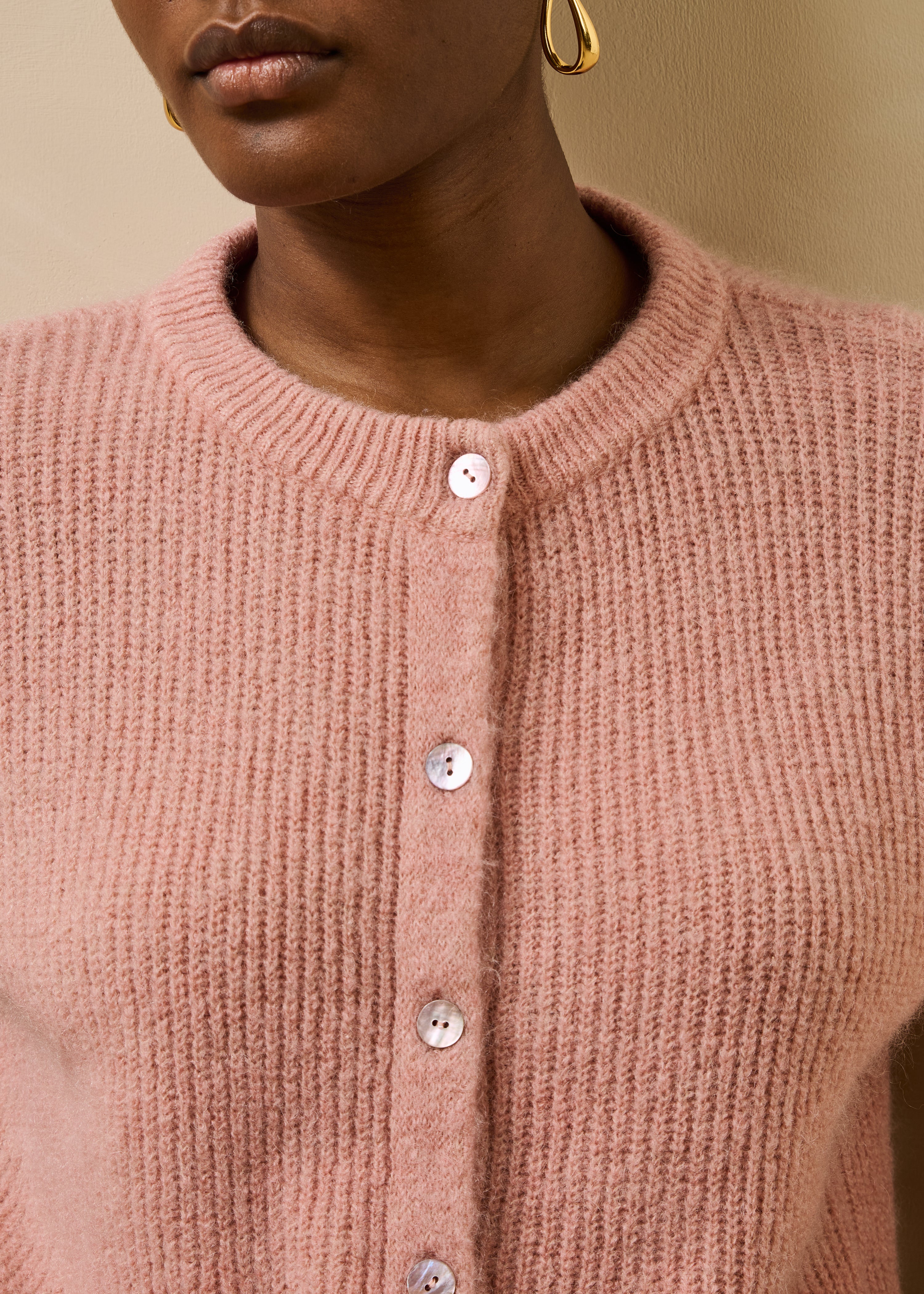 la-f-e-marabout-e-zakaria-gilet-strickjacke-rosa-mohair-m image 5