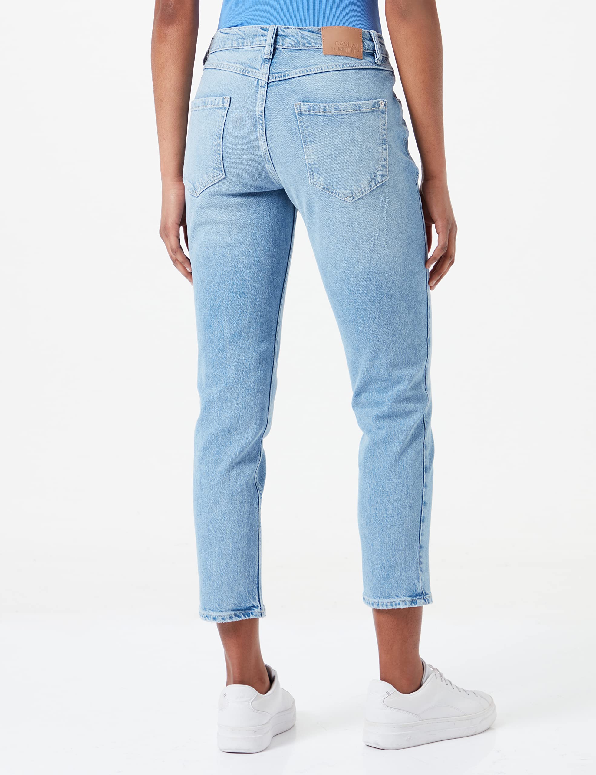comma-ci-freizeithose-damen-jeans-hellblau-54z2-bootcut image 4