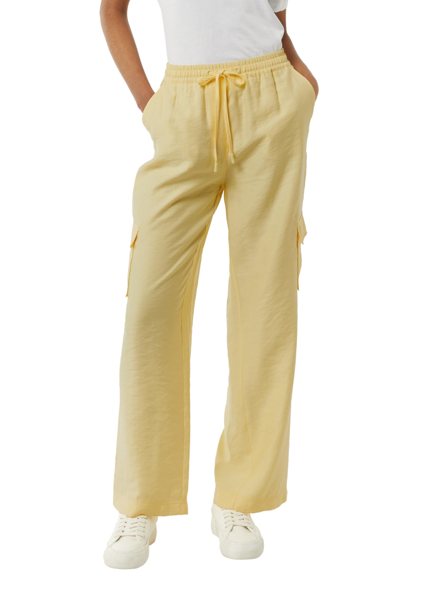 comma-trousers-wide-leg-hose-mit-cargotaschen-gr-e-44 image 1