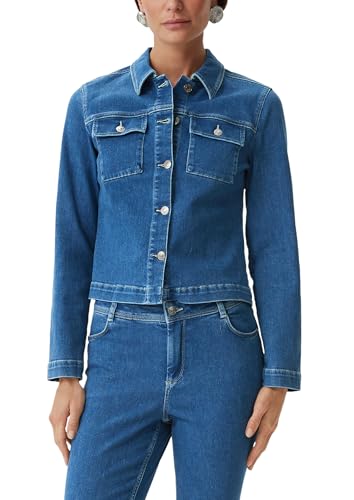 comma-jeansjacke-baumwollmix-jacke-blau image 8