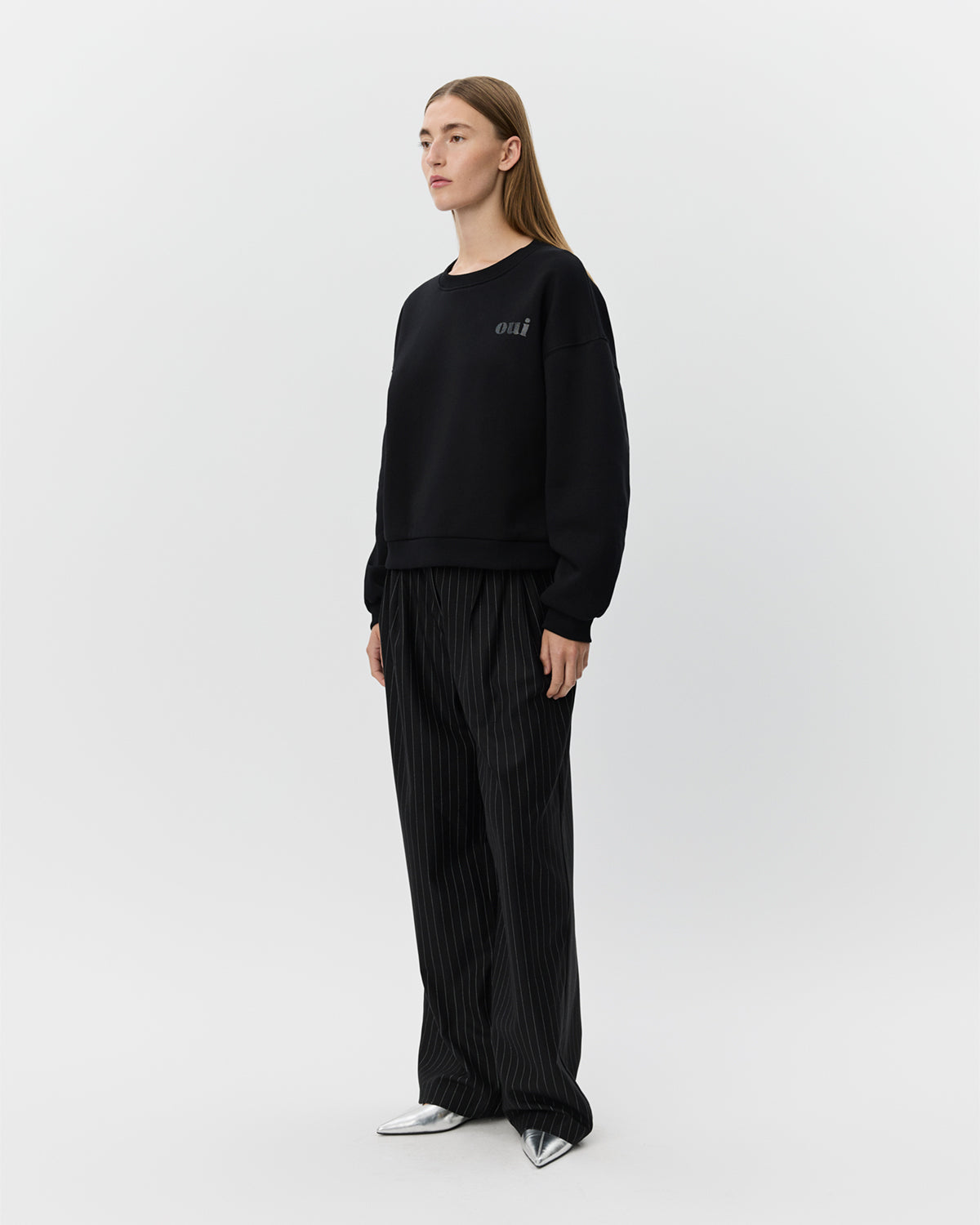 sofie-schnoor-women-elinsw-sweatshirt-oui-schwarz image 3