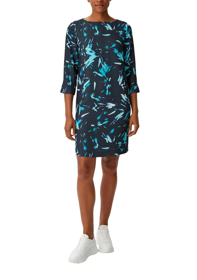 comma-cr-pe-kleid-3-4-arm-gr-38-mit-u-boot-ausschnitt image 1