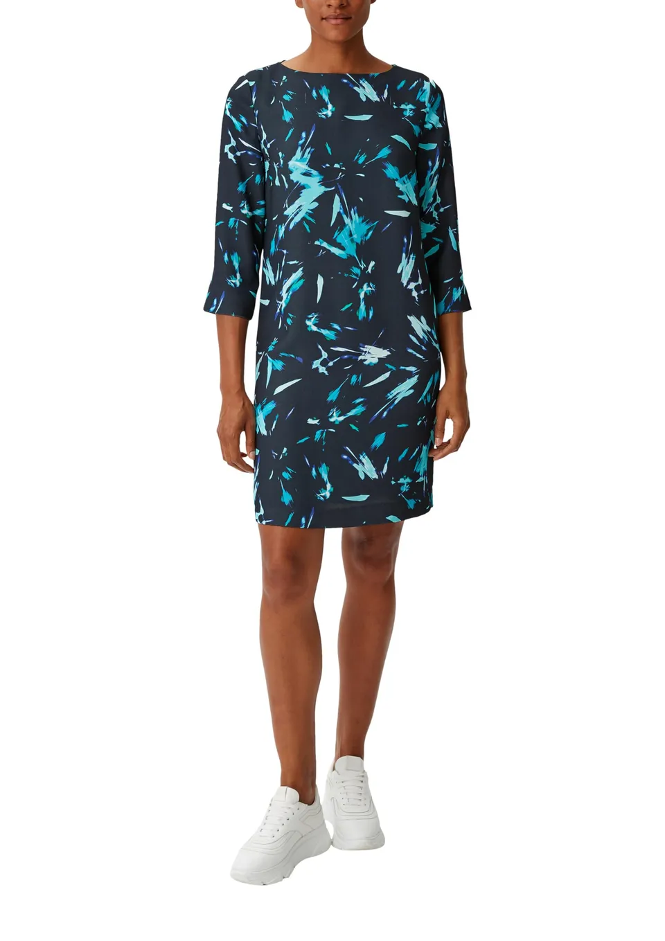 comma-cr-pe-kleid-3-4-arm-gr-38-mit-u-boot-ausschnitt image 1