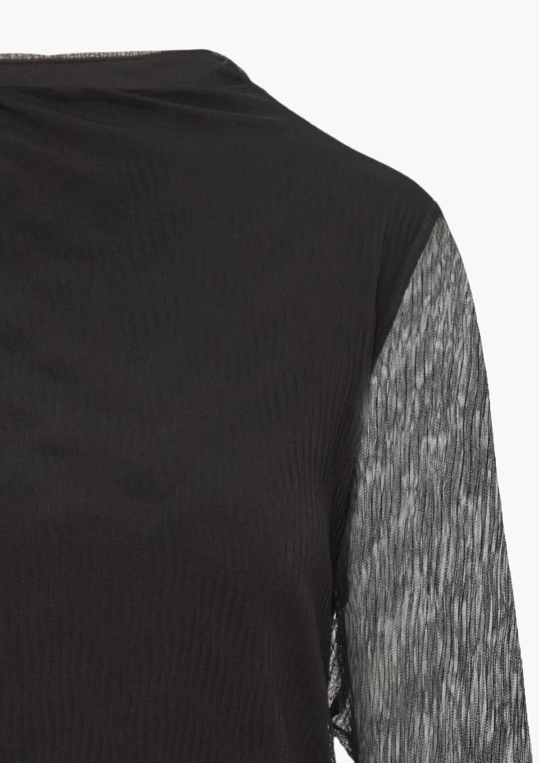 comma-2157793-mesh-longsleeve-gr-44-plissee-shirt image 7