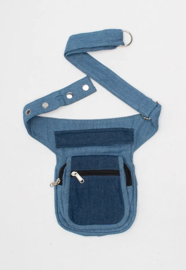 moshiki-side-pocket-7-denim-g-rteltasche-mit-4-f-chern image 1