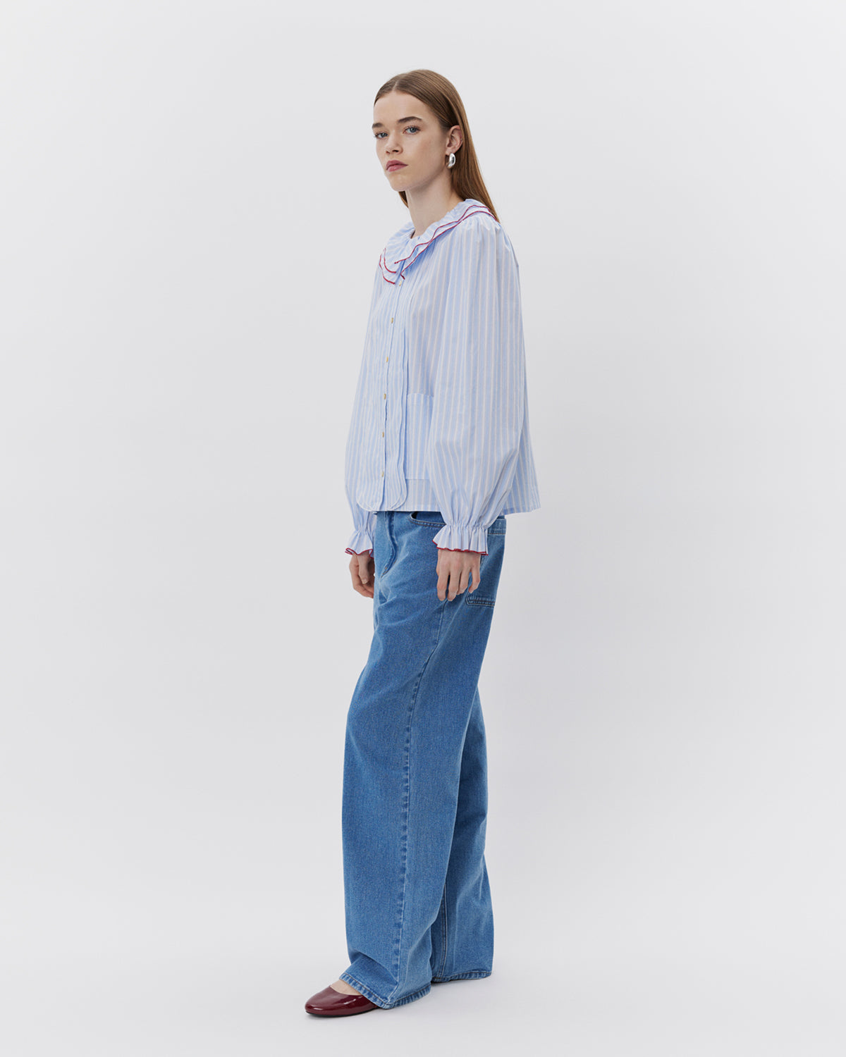sofie-schnoor-women-alexasw-s251280-hemd-blau-gestreift image 3