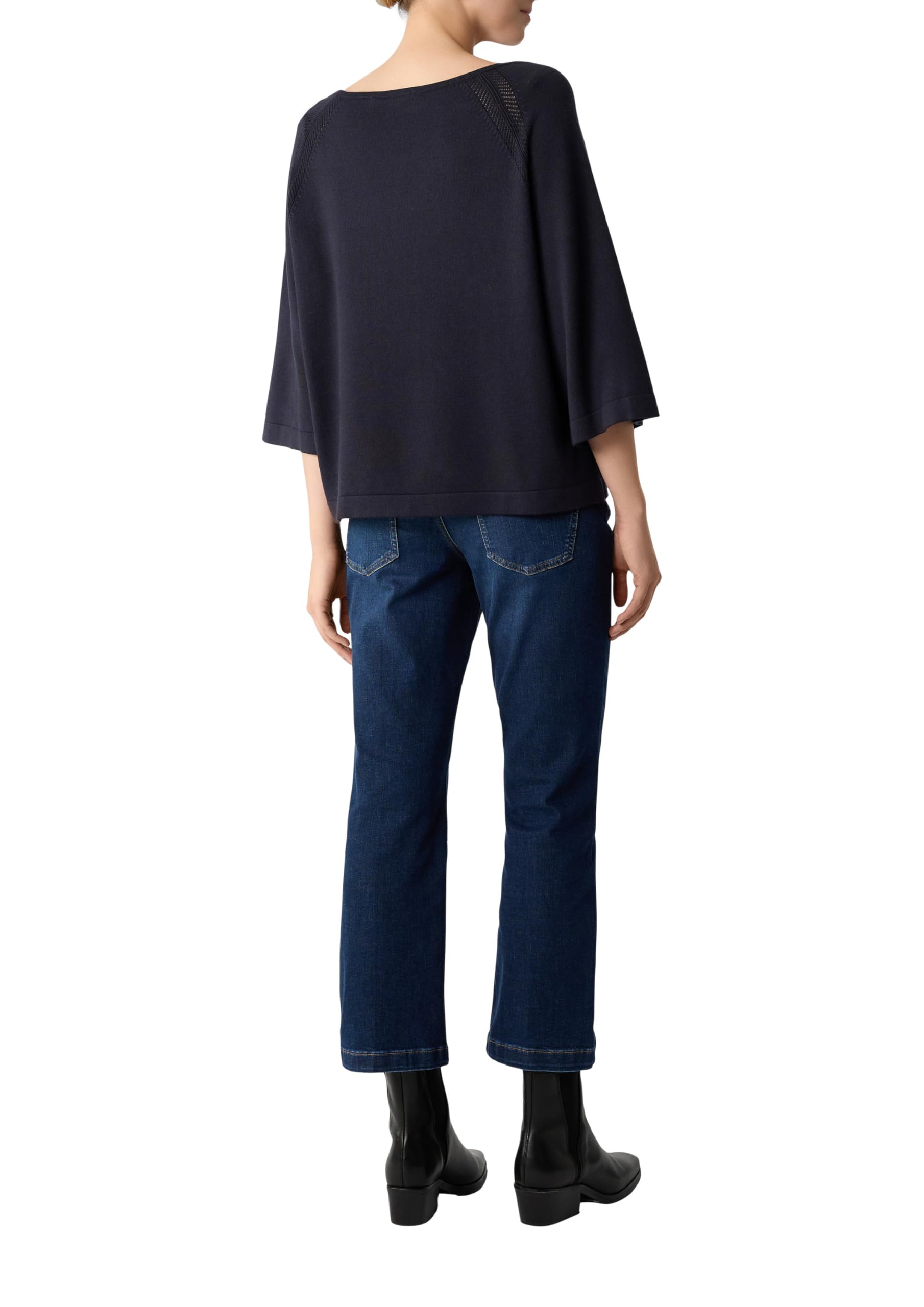 comma-oversized-feinstrick-pullover-damen-gr-s-lochmuster image 2