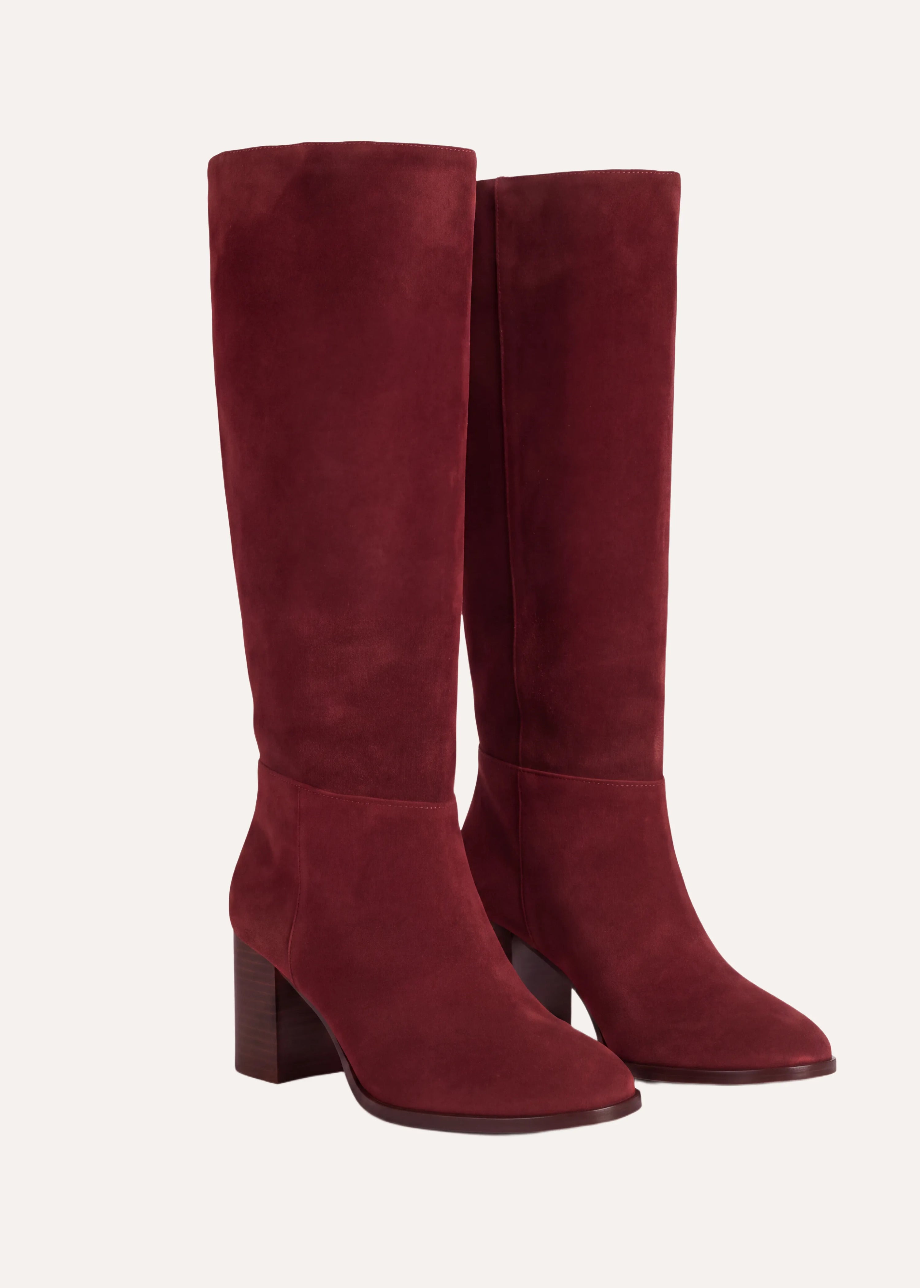 la-f-e-marabout-e-zakui-stiefel-boots-bordeaux-wildleder-38 image 4