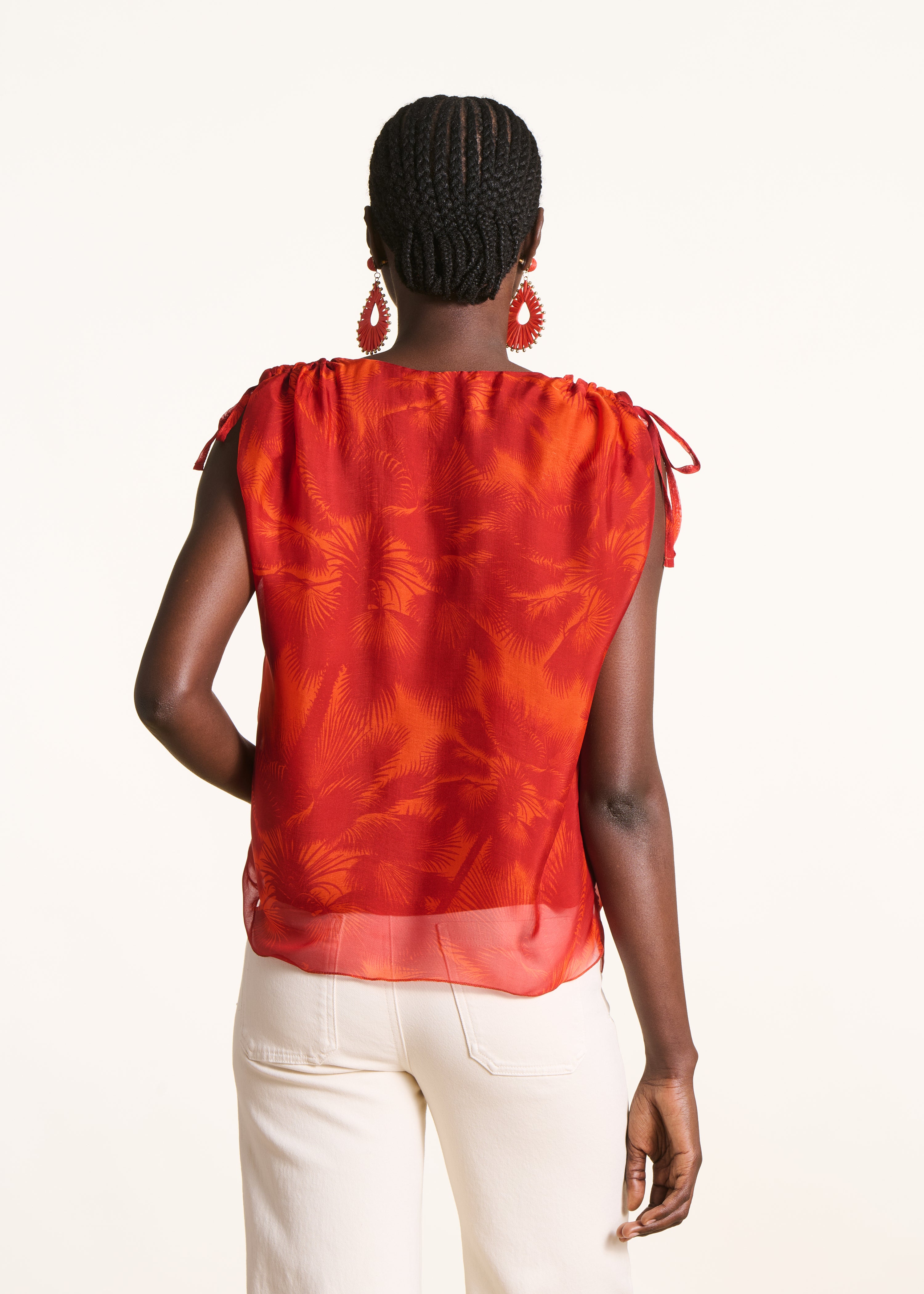 la-f-e-marabout-e-tops-filou-top-orange-blumen-voile image 3