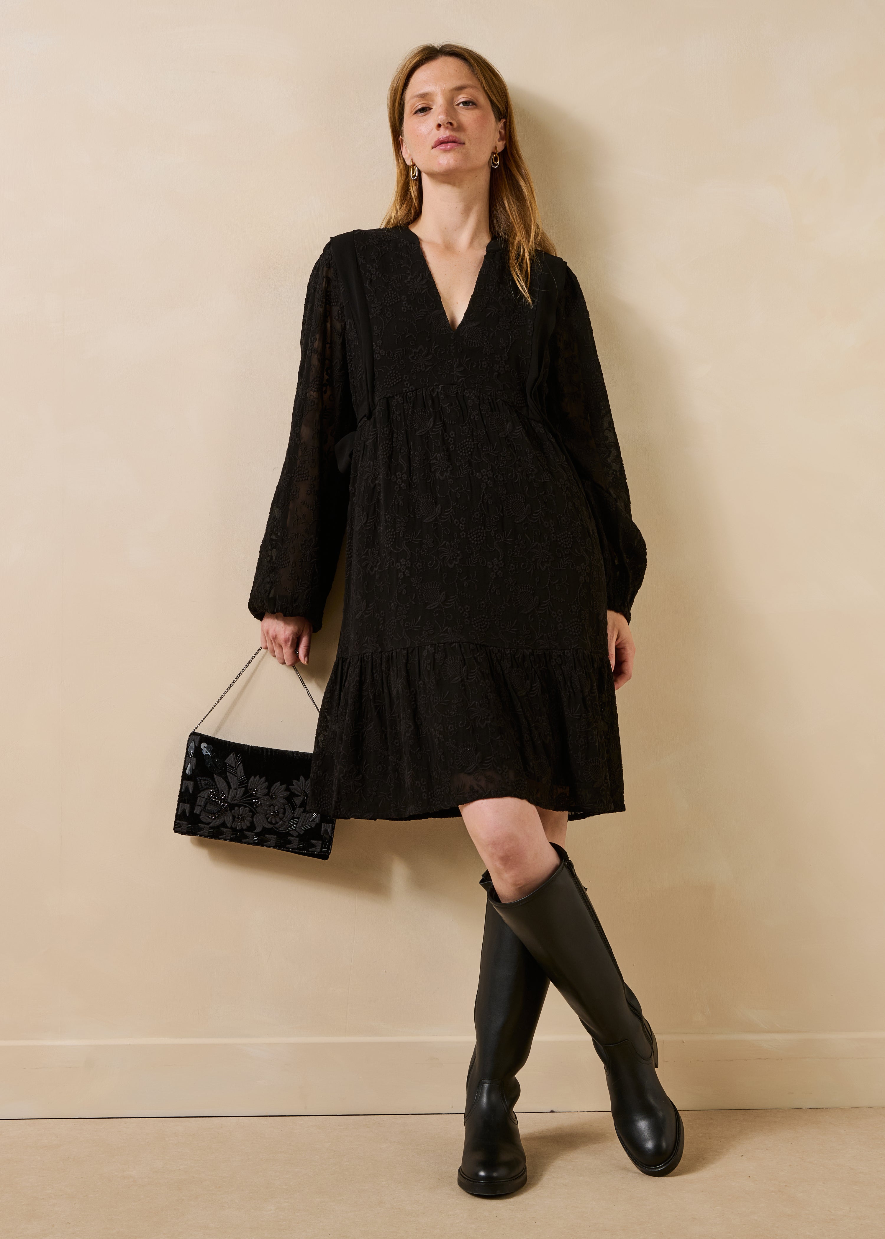 la-f-e-marabout-e-germina-clutch-schwarz-samt image 3
