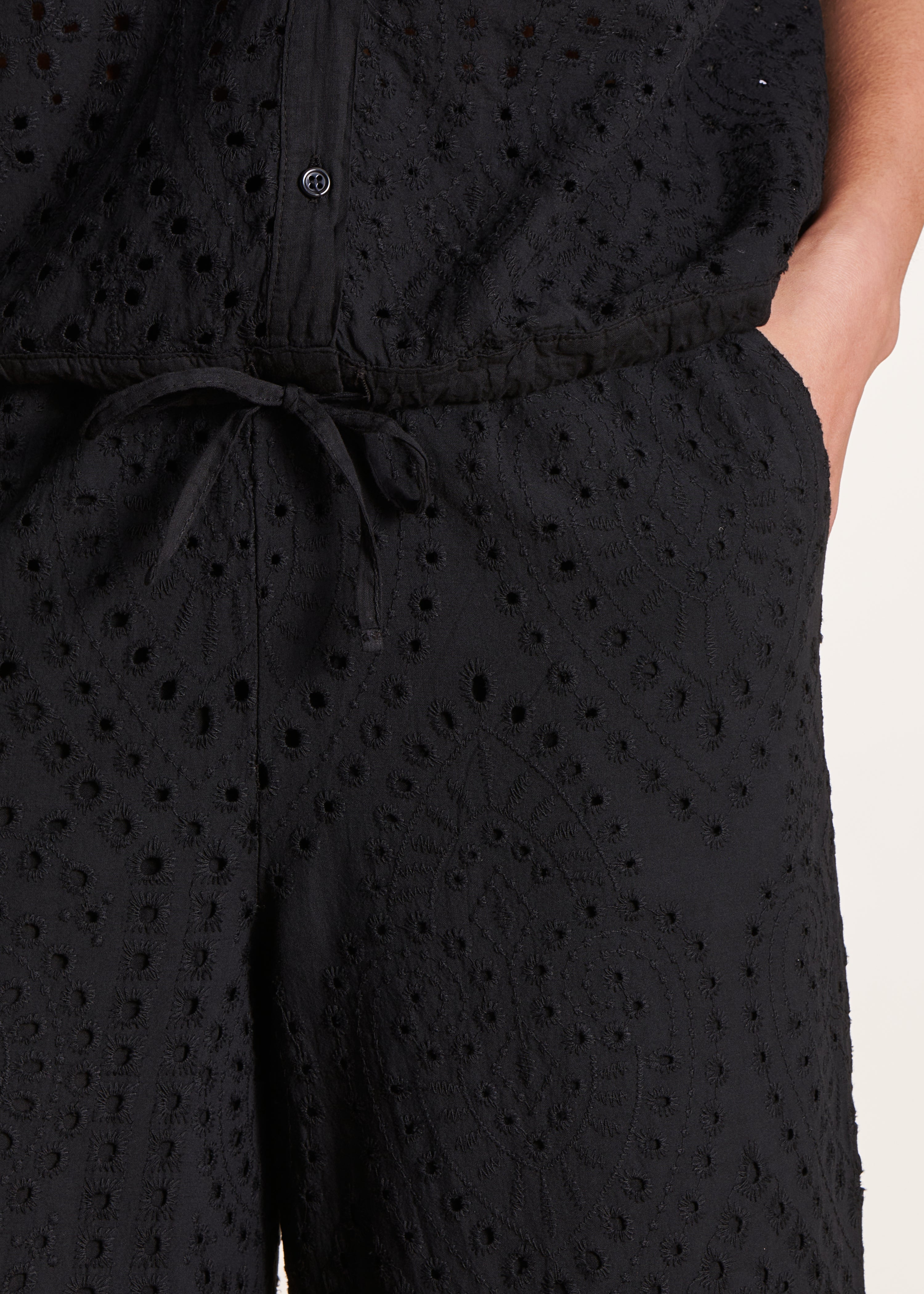 la-f-e-marabout-e-hose-schwarz-broderie-7-8-mit-elastikbund image 5