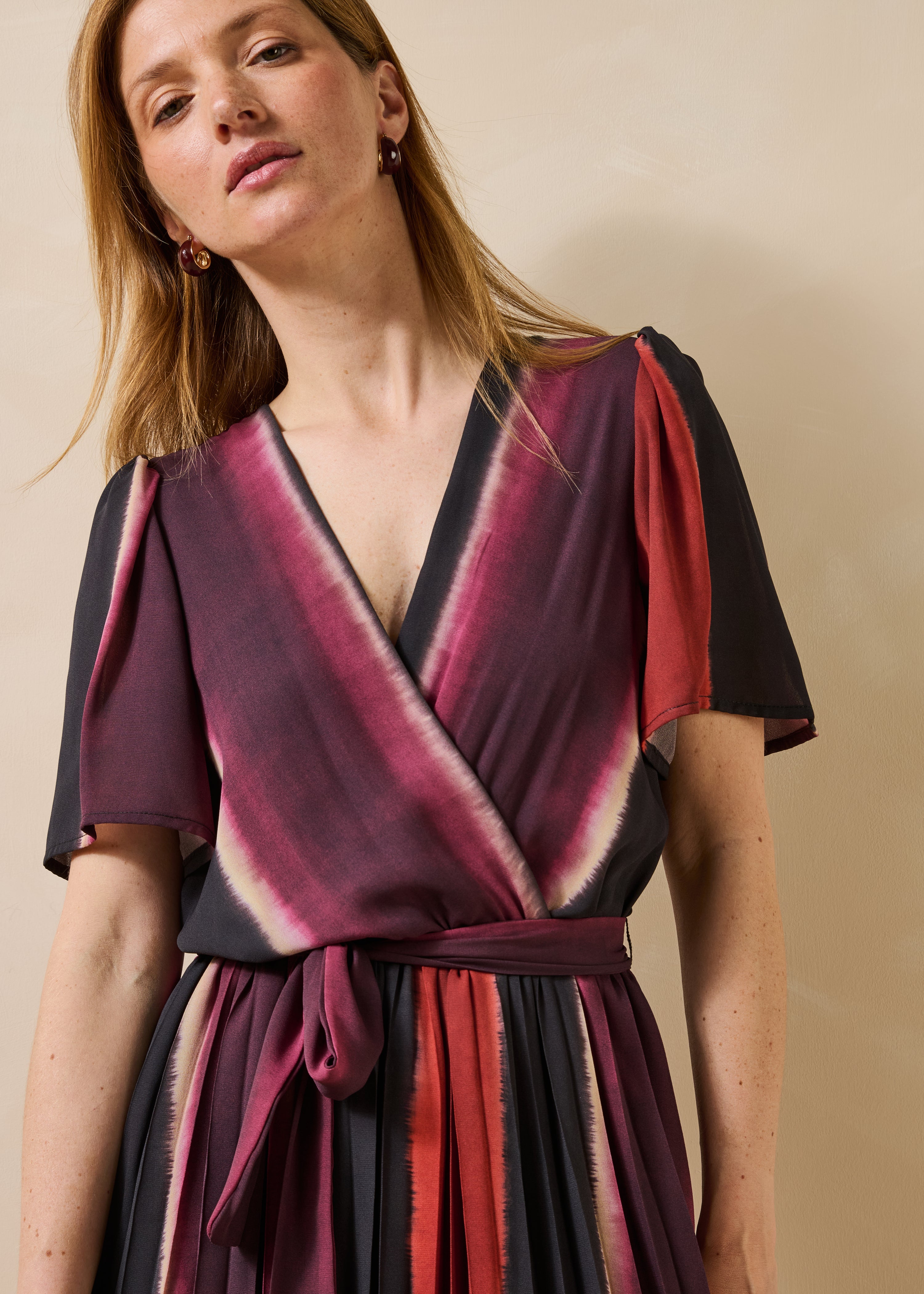 la-f-e-marabout-e-giara-maxikleid-gestreift-rot-violett image 5