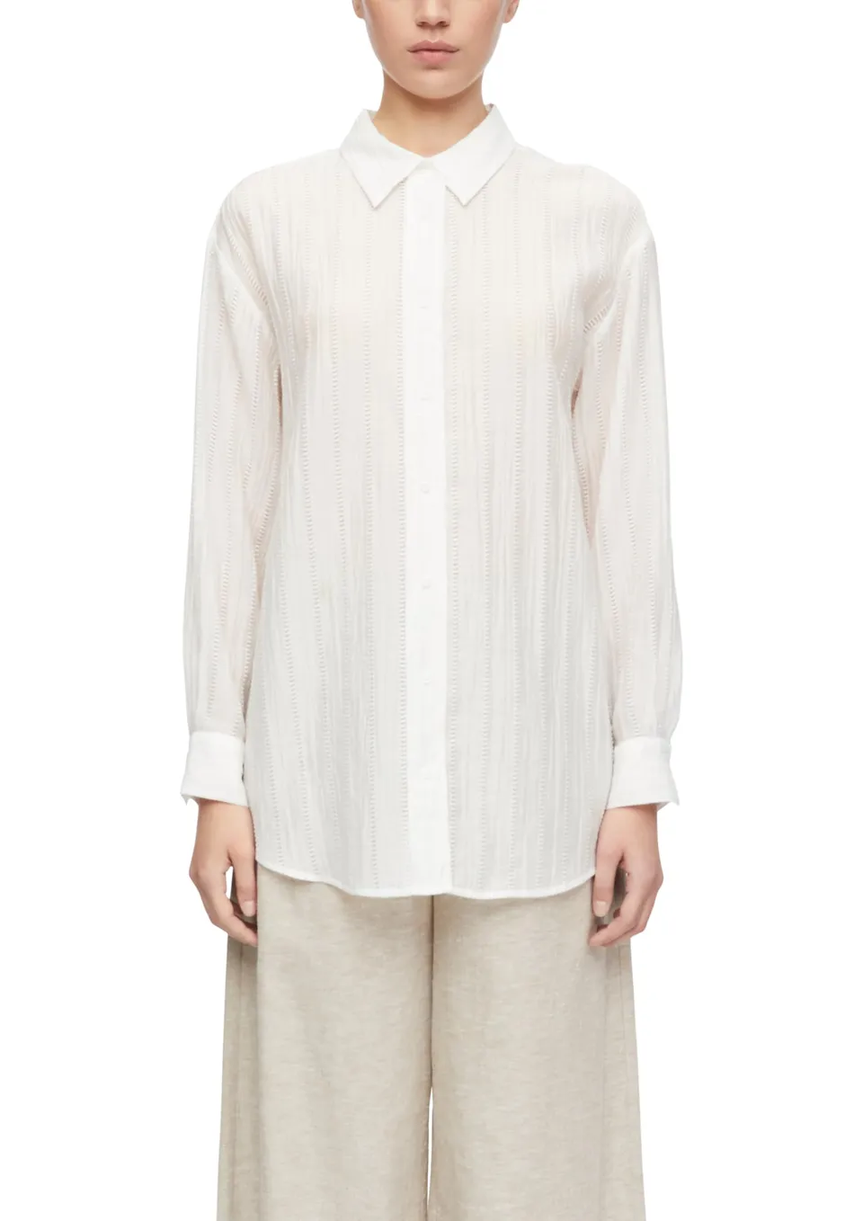 comma-hemdbluse-lyocell-relaxed-fit-langarm-gr-34 image 1