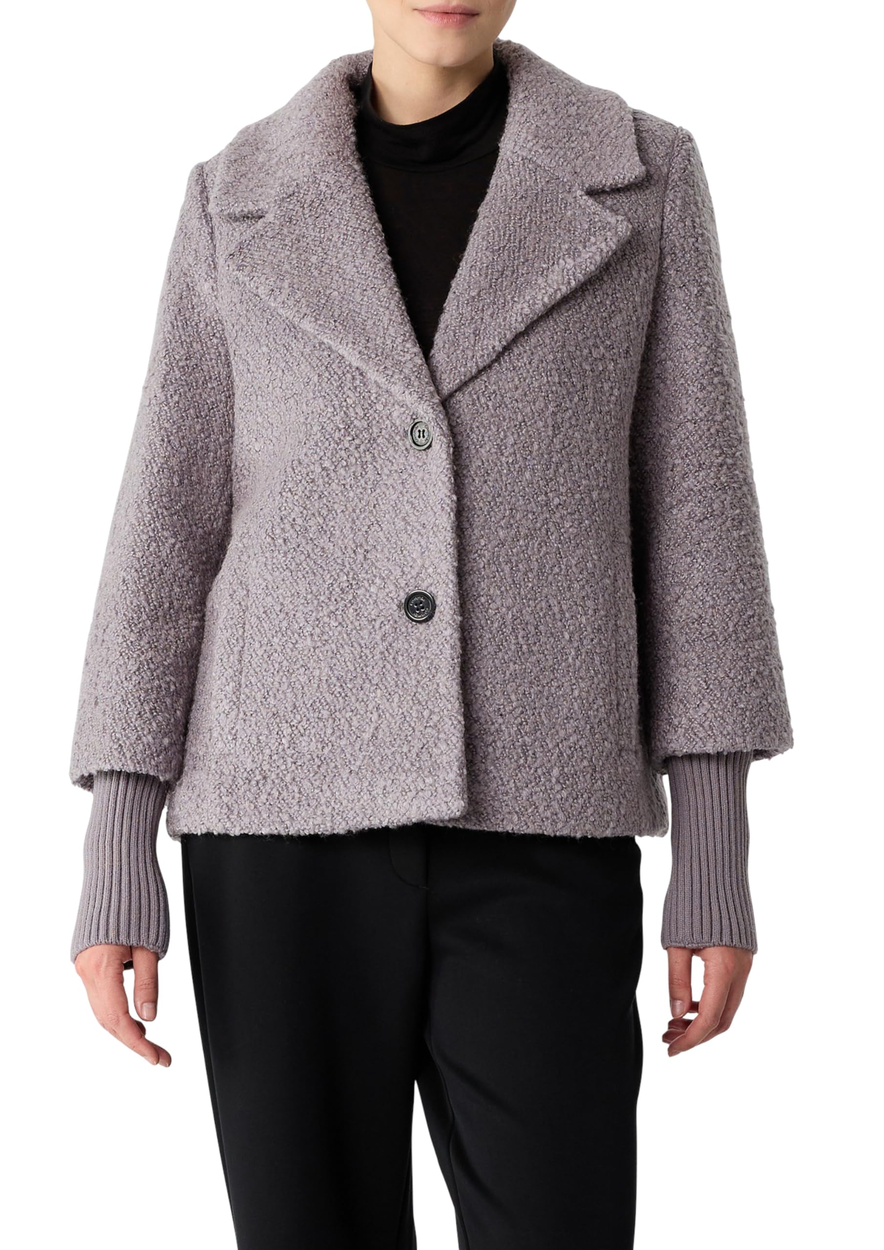 comma-coat-2174070-9822-kurzmantel-grau-42-reverskragen image 1