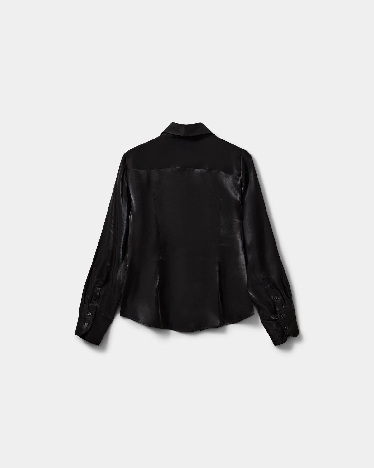 sofie-schnoor-women-wallysw-fitted-shirt-bluse-schwarz-satin image 6
