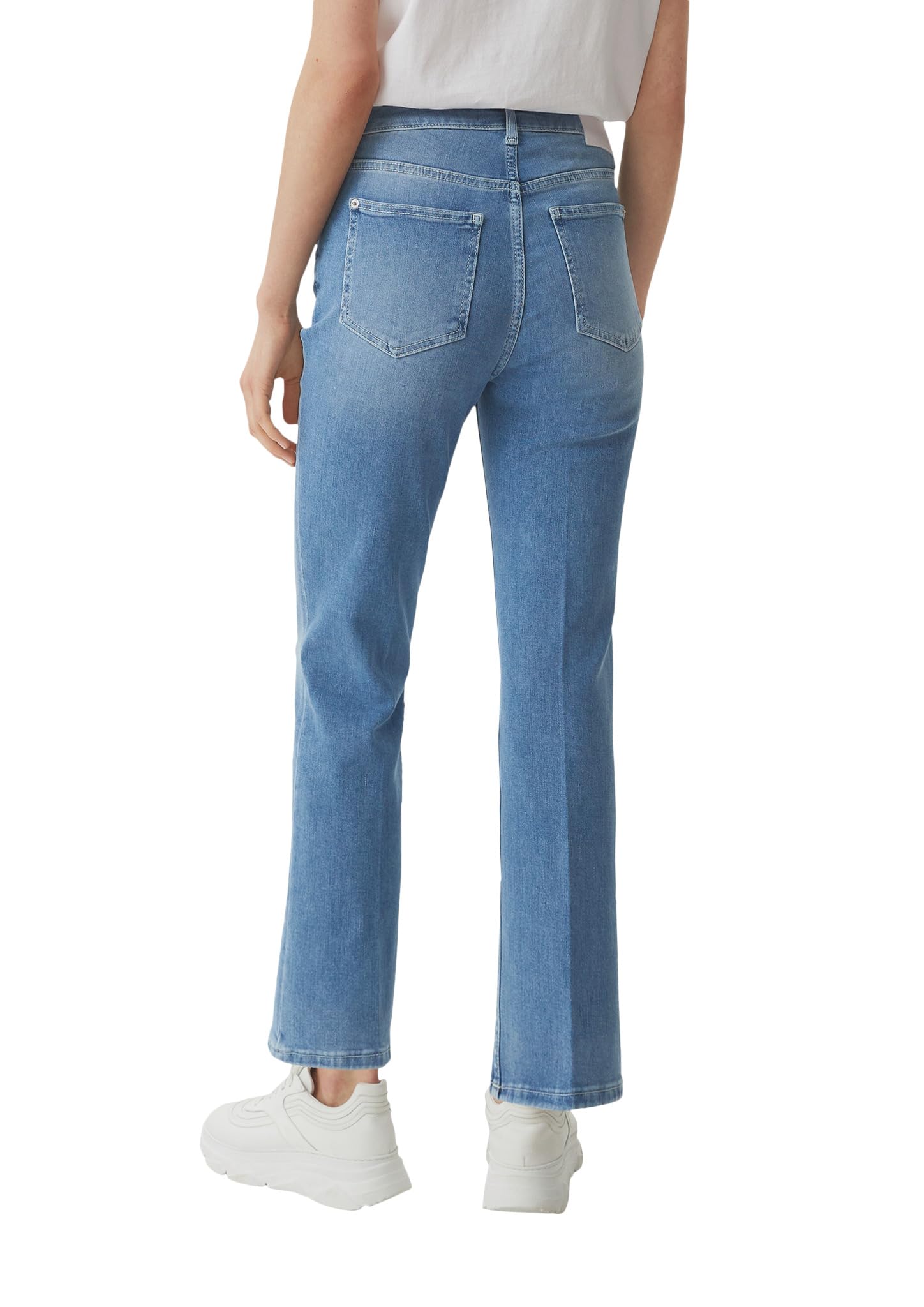 comma-cropped-jeans-gr-34-blau-flared-regular image 2