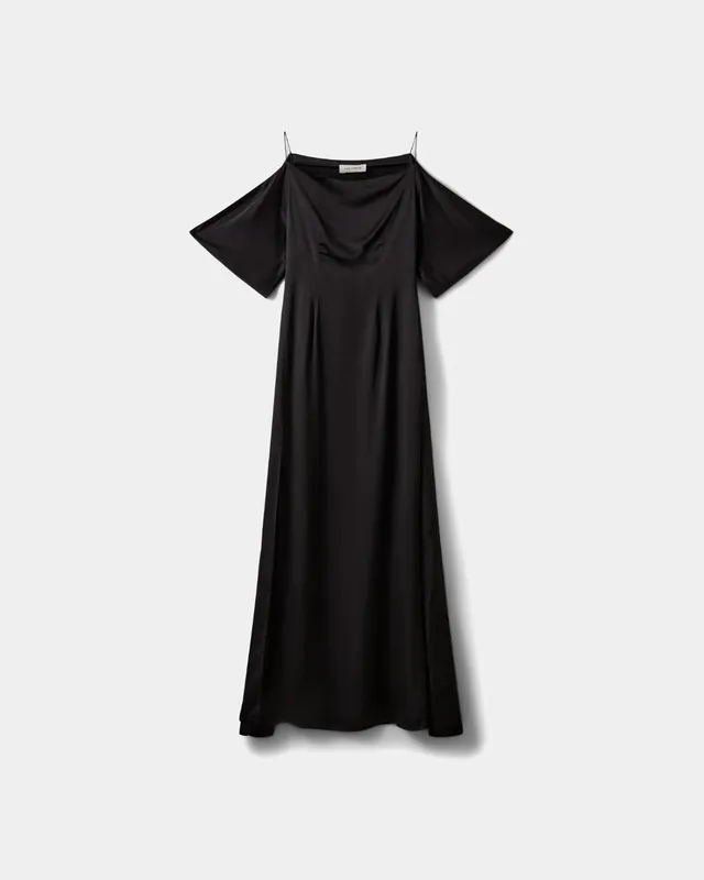 sofie-schnoor-women-simjasw-maxikleid-schwarz-satin image 1