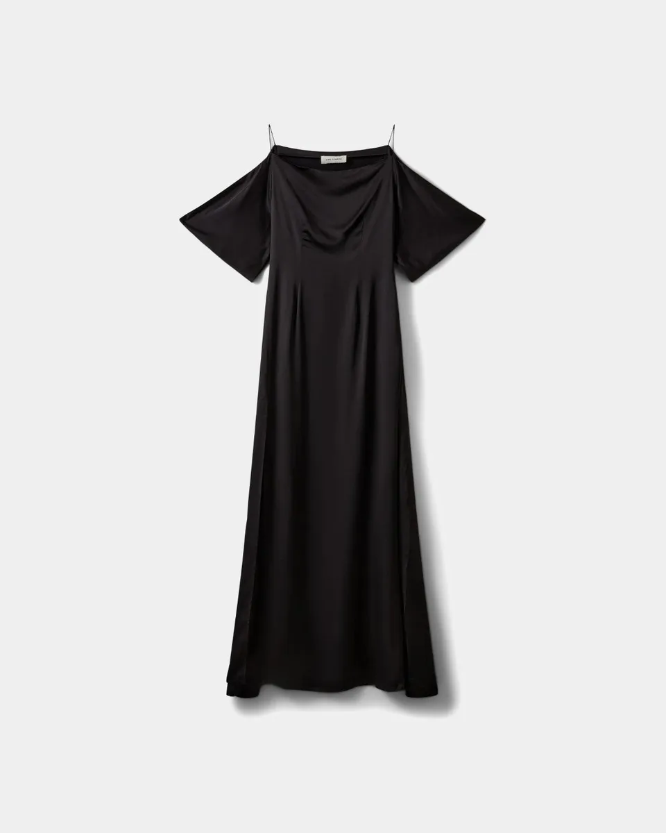 sofie-schnoor-women-simjasw-maxikleid-schwarz-satin image 1