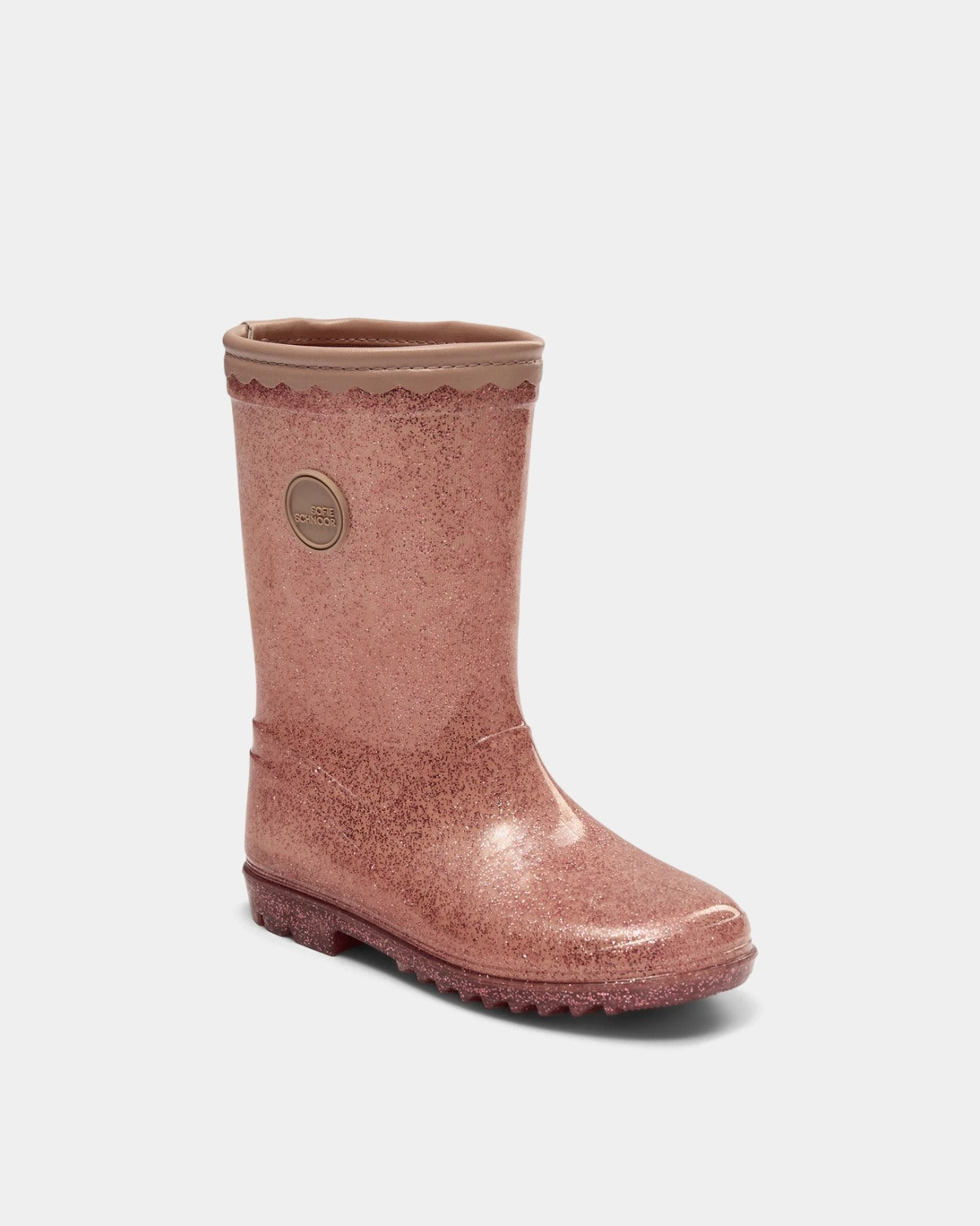 sofie-schnoor-kids-nillesk-gummistiefel-rose-glitzer-ungef-ttert image 2