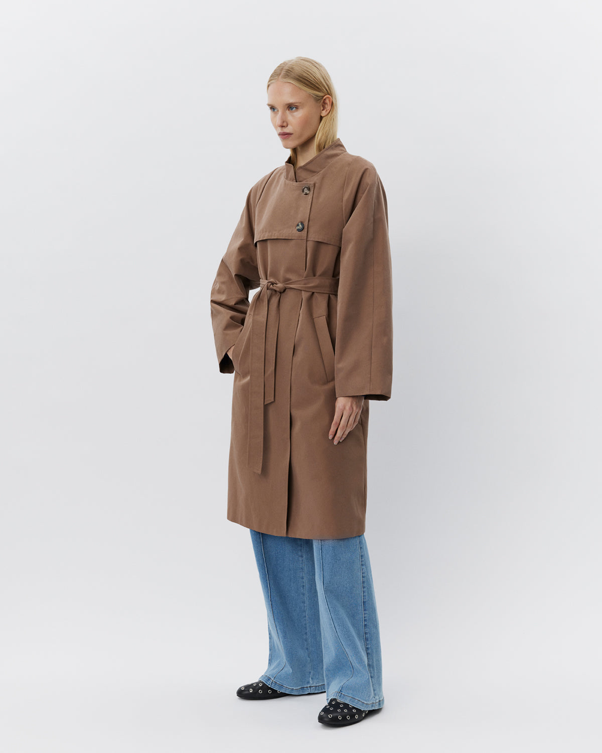 sofie-schnoor-women-lizzysw-trenchcoat-braun-baumwolle-2 image 4