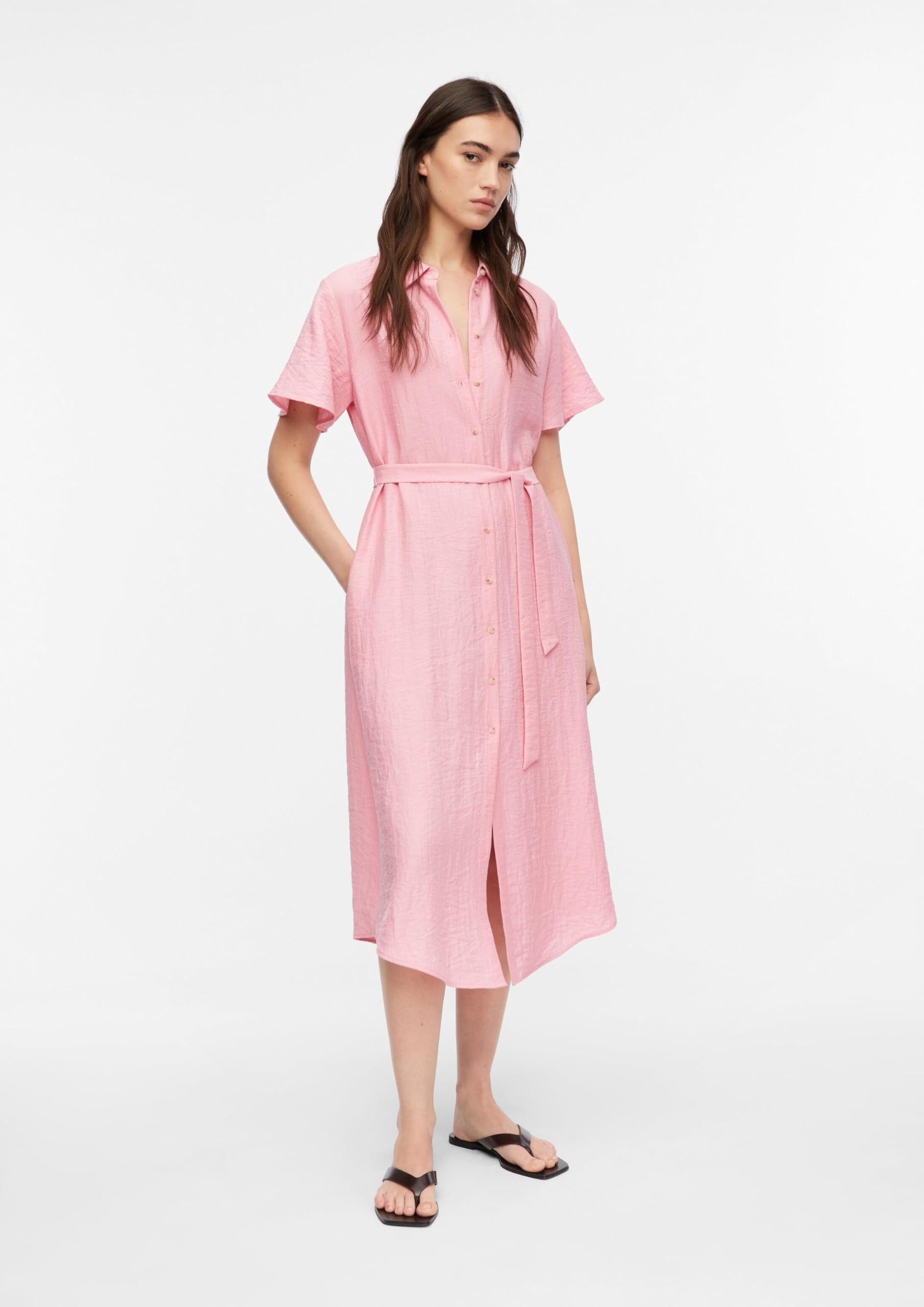comma-dresses-relaxed-fit-kleid-abgerundeter-saum-gr-48 image 6