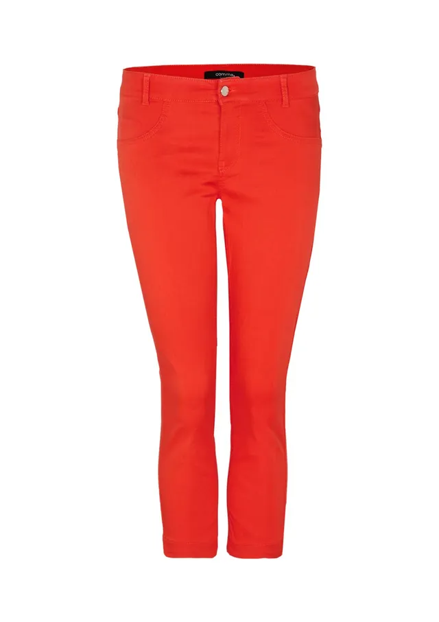 comma-june-7-8-jeans-mohnrot-skinny-gabardine image 1