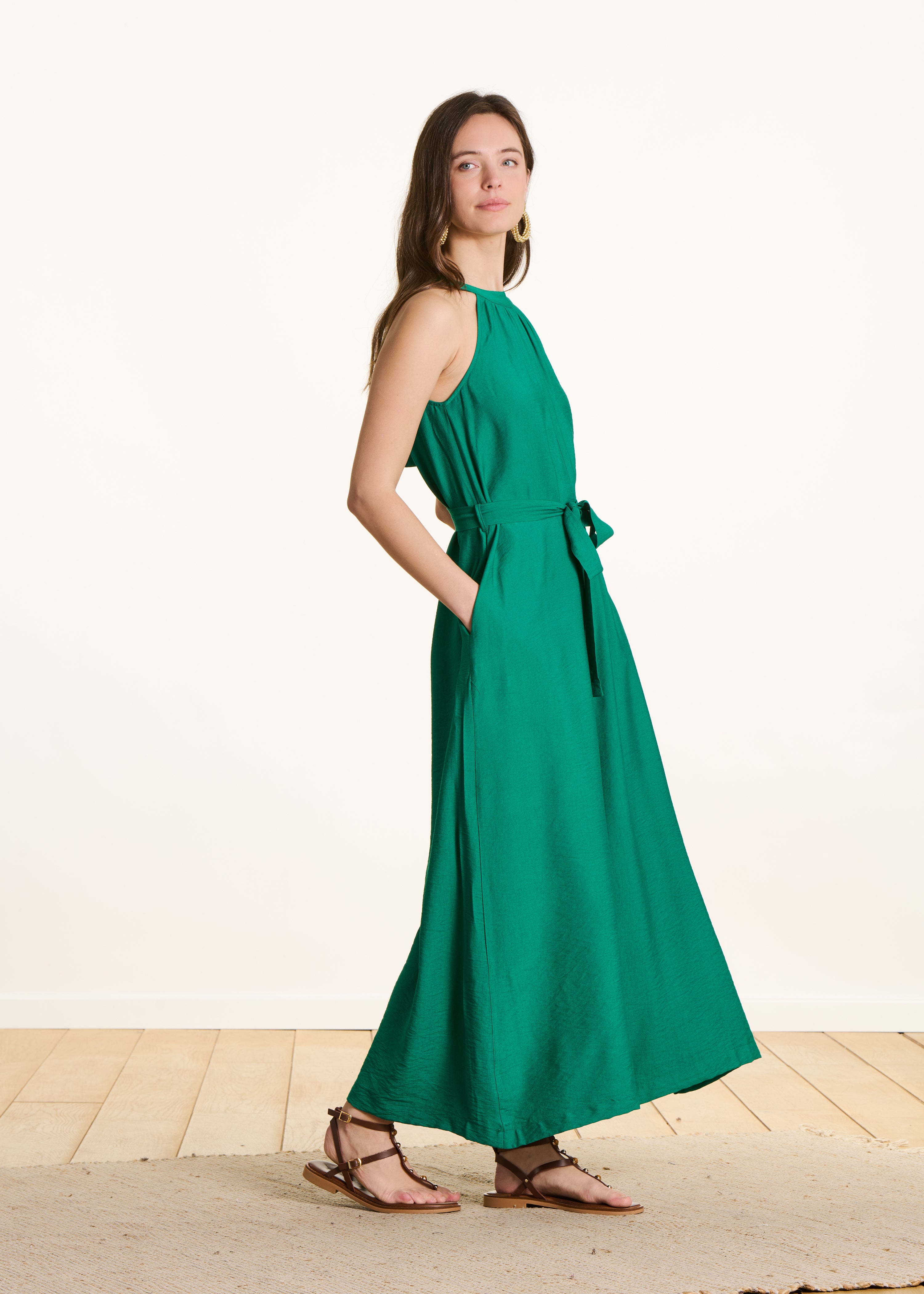 la-f-e-marabout-e-robes-overall-gr-n-jacquard-gr-38 image 2
